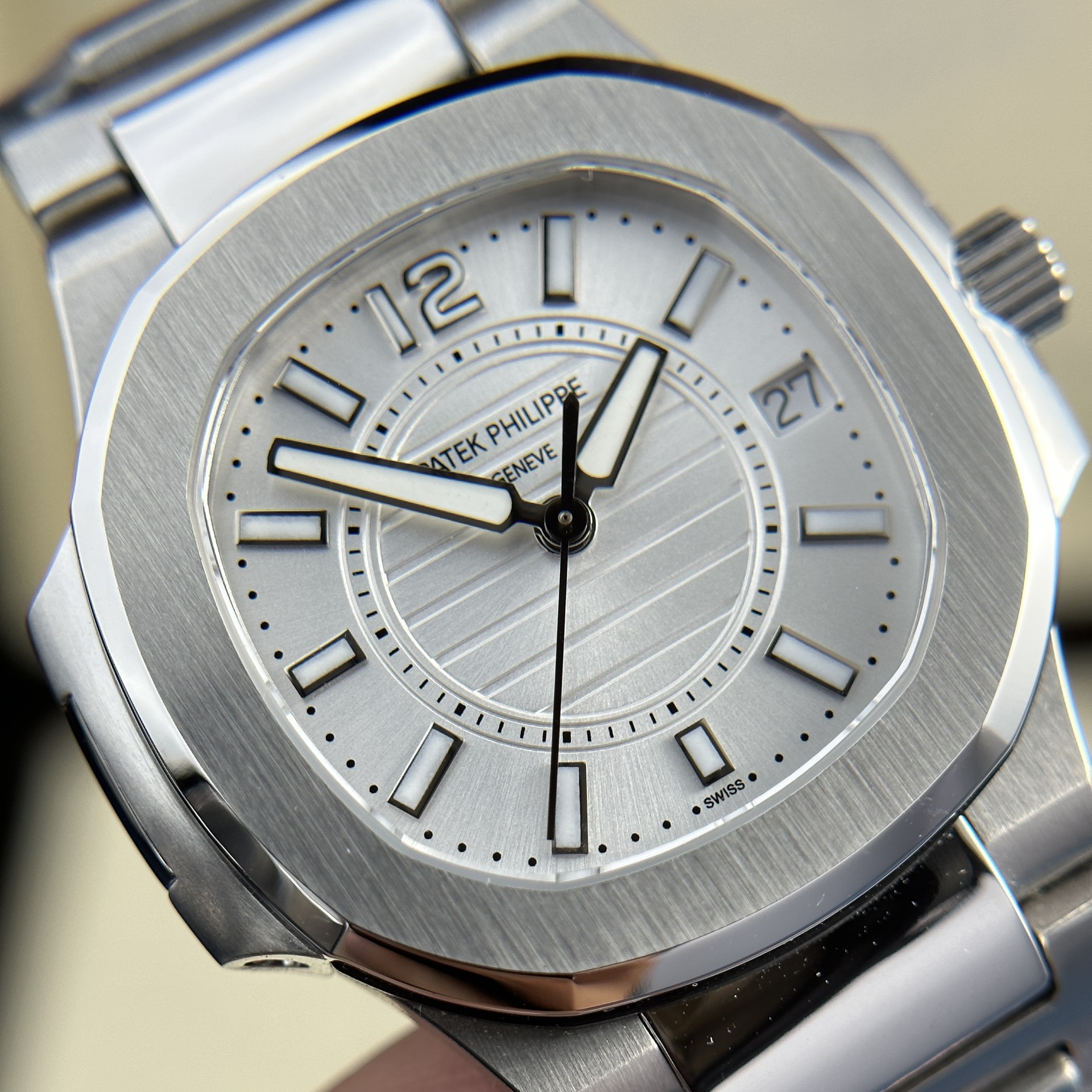 replica Patek Philippe Best Replica Watch Nautilus 5719 Custom CVD Diamond And White Gold 40mm WATCHES 3 