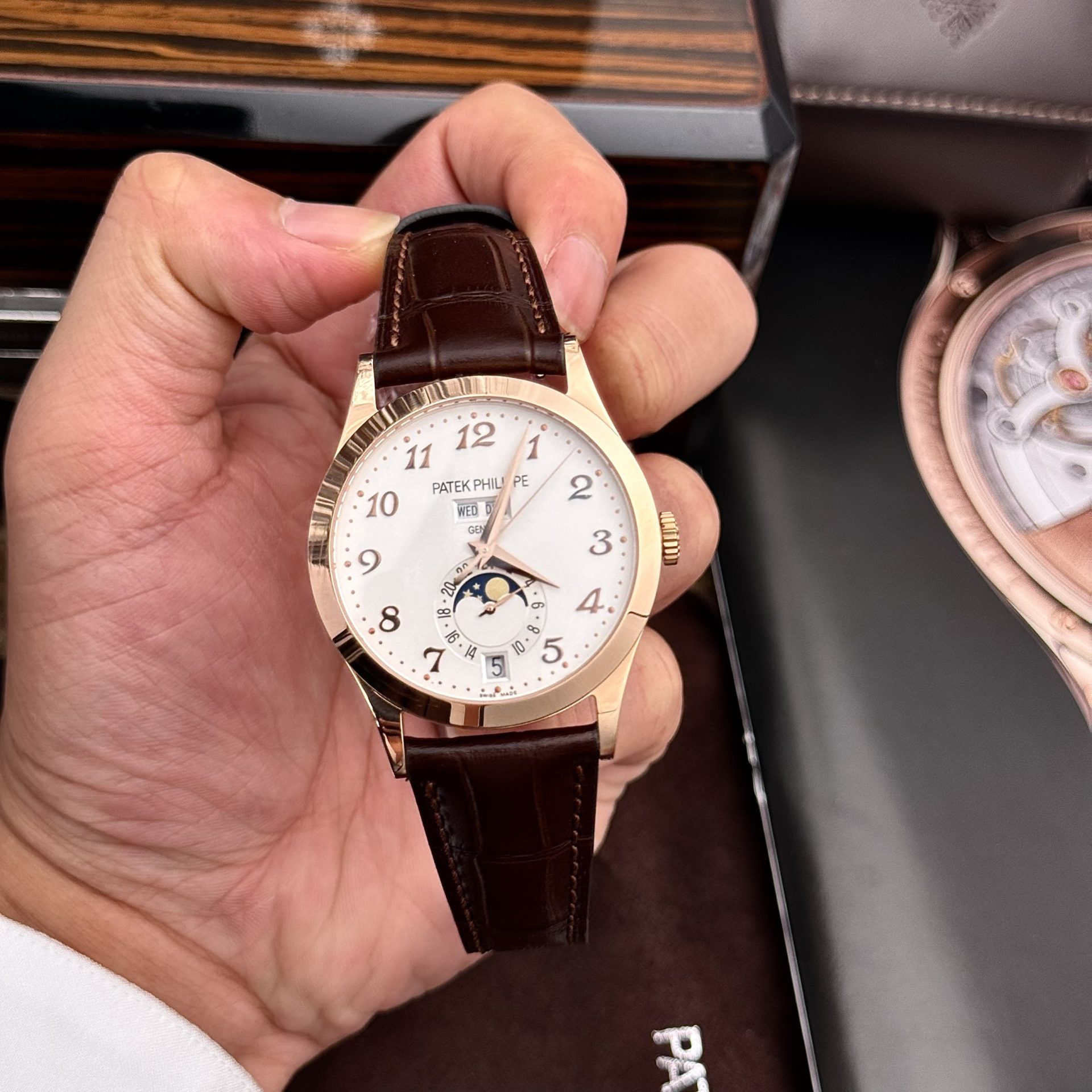 replica Patek Philippe Fake Watch Complications 5961P Dial Blue TW Factory 40.5mm WATCHES 3 