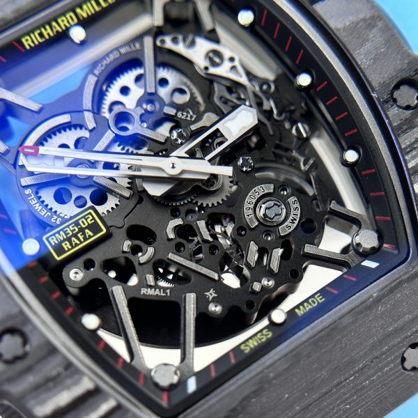 replica Richard Mille Best Replica Watch RM27-03 Tourbillon Full Carbon 44mm WATCHES 3 