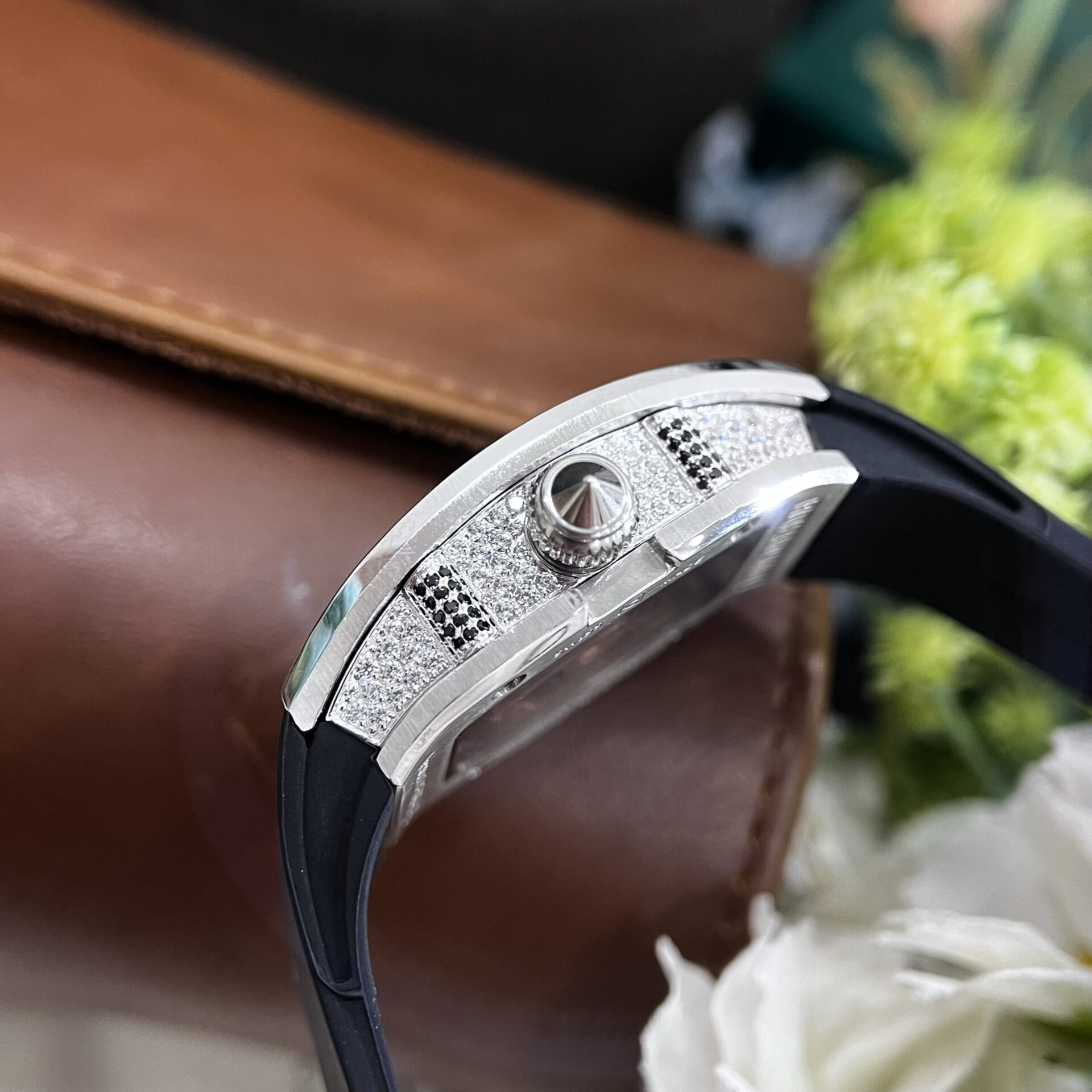 replica Richard Mille Best Replica Watches RM07 Black Ceramic 36mm WATCHES 3 