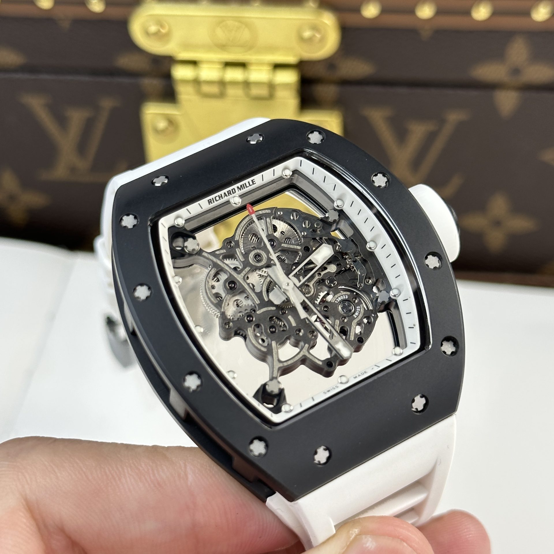 replica Richard Mille Fake Watch RM67-02 Carbon Shell Automatic 39x48mm WATCHES 3 