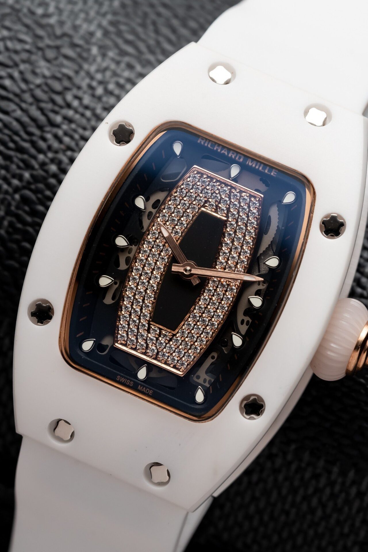 replica Richard Mille Replica Watch RM38-02 Tourbillon Rubber Strap 43.7mm WATCHES 3 
