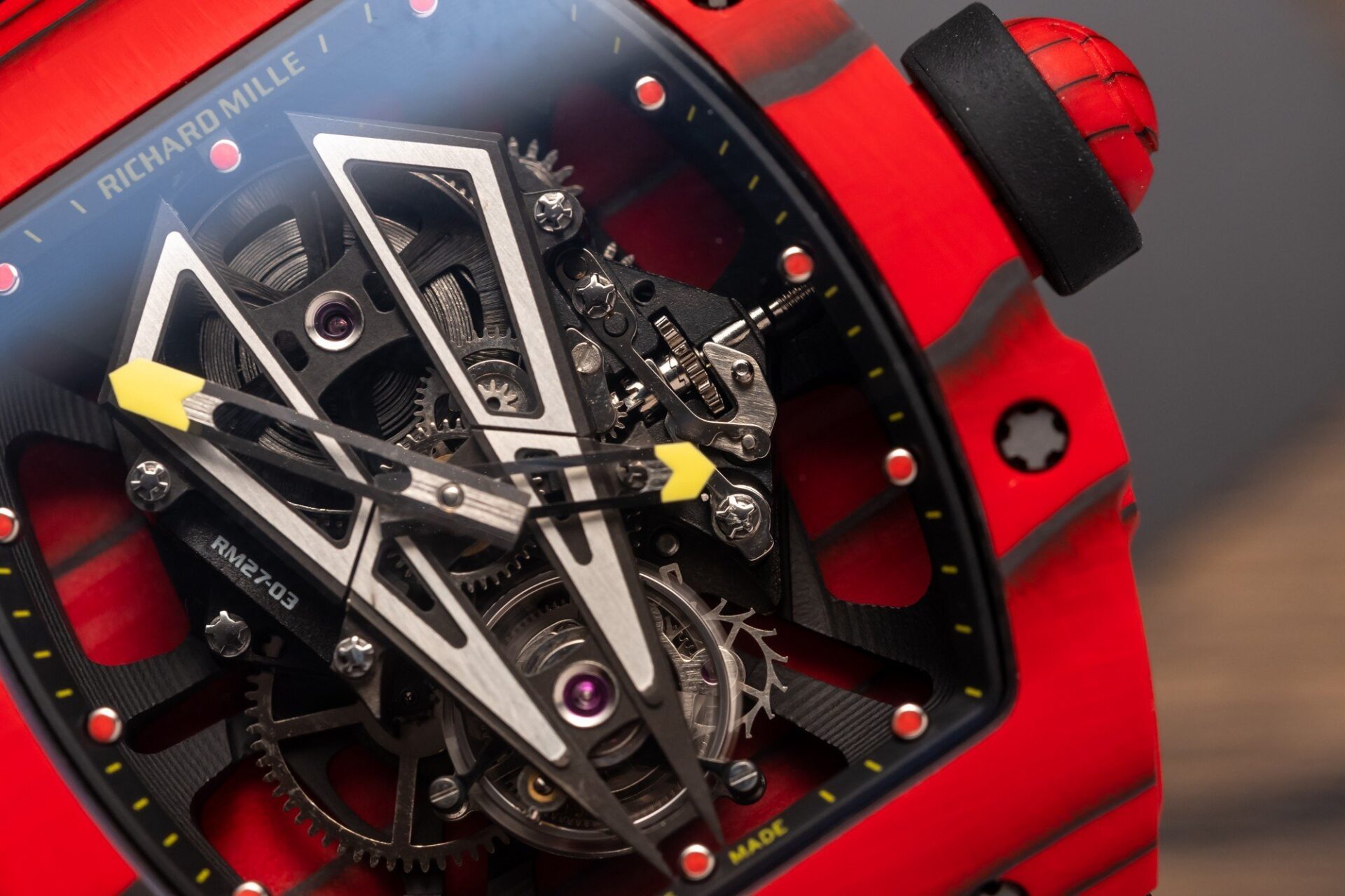 replica Richard Mille Replica Watch RM26-01 Tourbillon Sapphire Motifs Panda 43mm WATCHES 3 