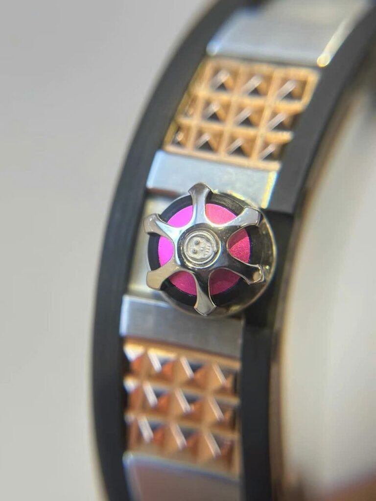 replica Richard Mille Replica Watch RM21-02 Tourbillon Aerodyne Rubber Strap 43mm WATCHES 3 