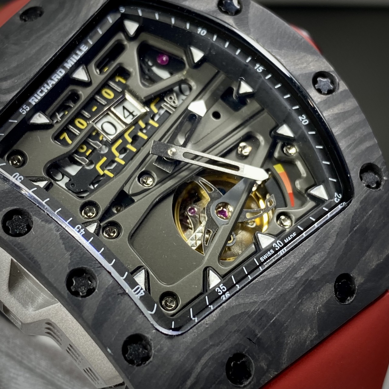 replica Richard Mille Replica Watch RM67-01 Rubber Strap 40mm WATCHES 3 