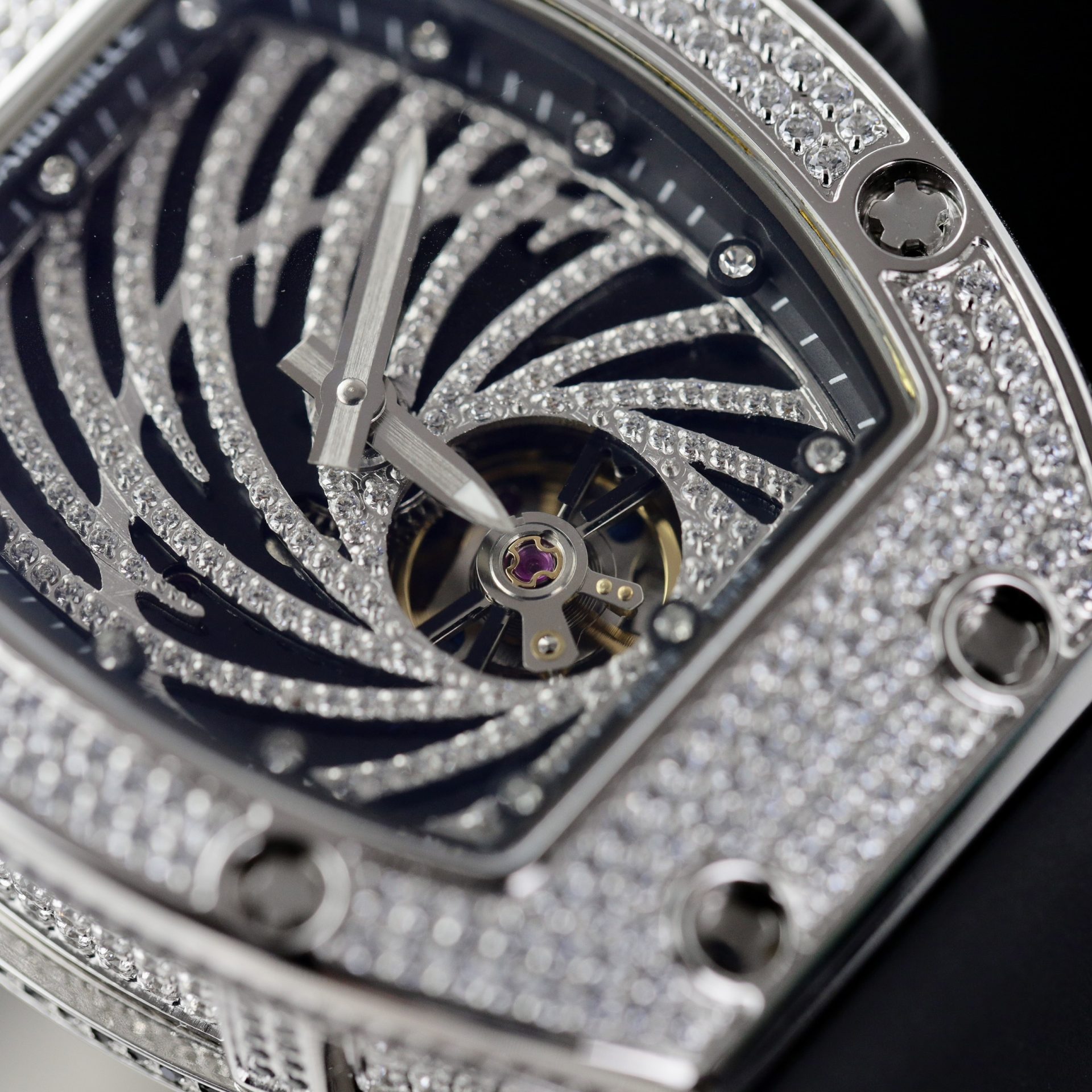 replica Richard Mille Best Replica Watch RM12-01 Tourbillon Carbon Red 40mm WATCHES 3 