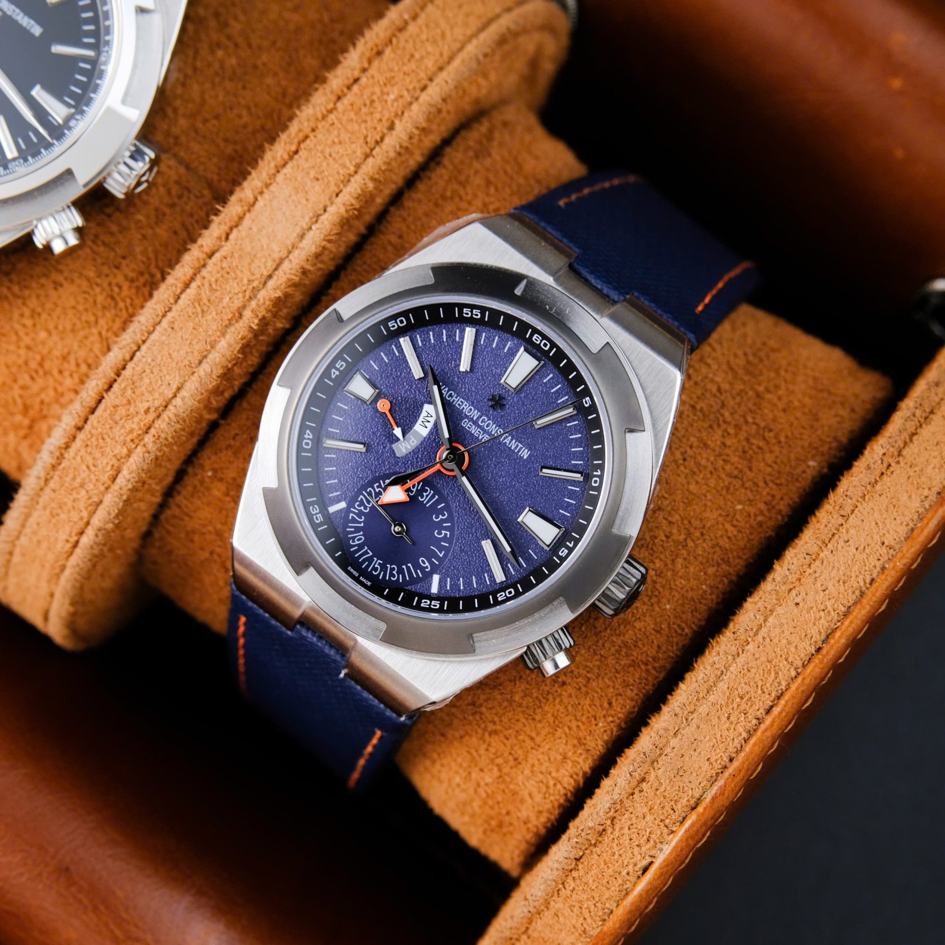 replica Vacheron Constantin Replica Watch Overseas 4500V Rose Gold Blue Dial PPF 41mm WATCHES 3 