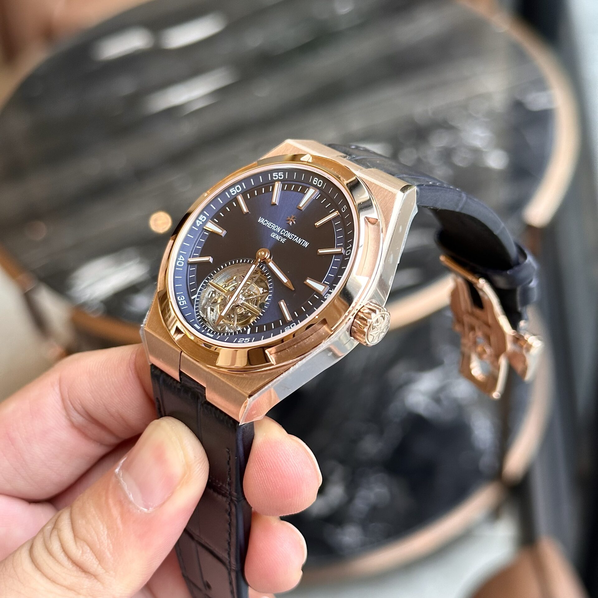replica Vacheron Constantin Historiques 222 Replica Watch Black Dial 8F Factory 37mm WATCHES 3 