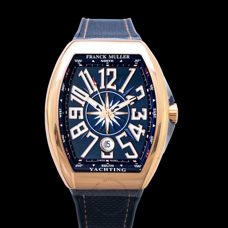 replica Franck Muller VANGUARD V 41 SC DT YACHT 5N BL WATCHES 3 