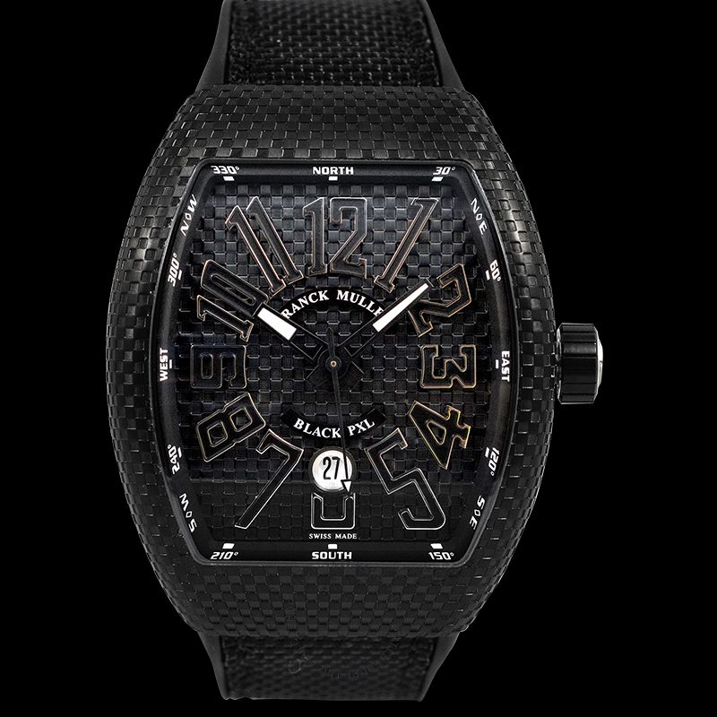replica Franck Muller VANGUARD V 45 SC DT BLK PXL AC NR BR AC WATCHES 3 