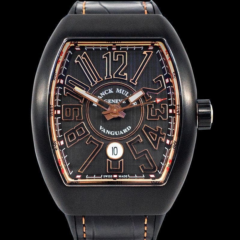replica Franck Muller VANGUARD V 45 SC DT TT NR BR (5N) WATCHES 3 