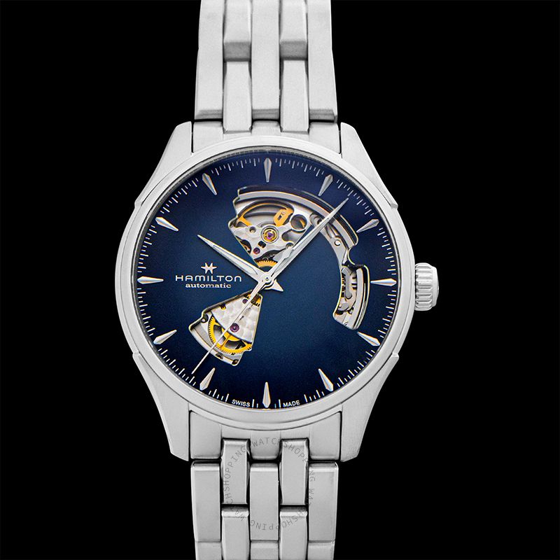 replica Jazzmaster Automatic Blue Dial Stainless Steel Men's Watch WATCHES 3 