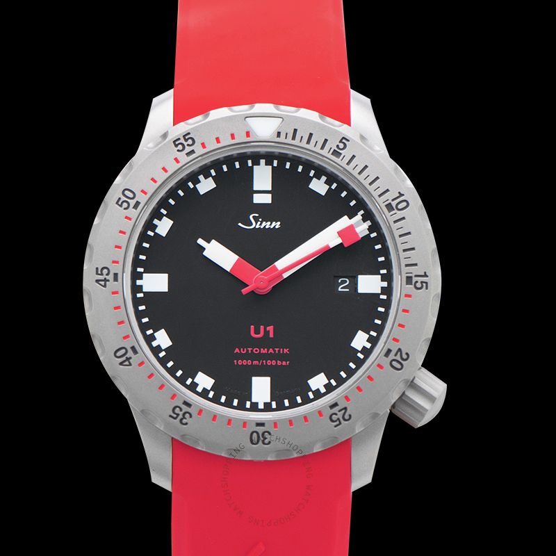 replica Sinn Diving Watches 1010.010-Silicone-LFC-Red WATCHES 3 
