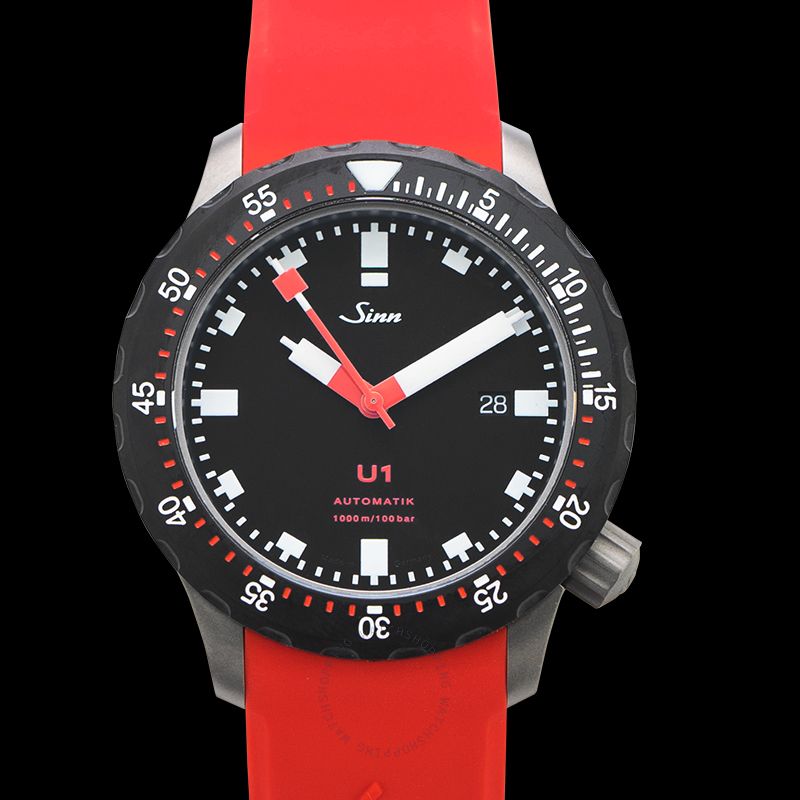 replica Sinn Diving Watches 1010.050-Silicone-LFC-Red WATCHES 3 