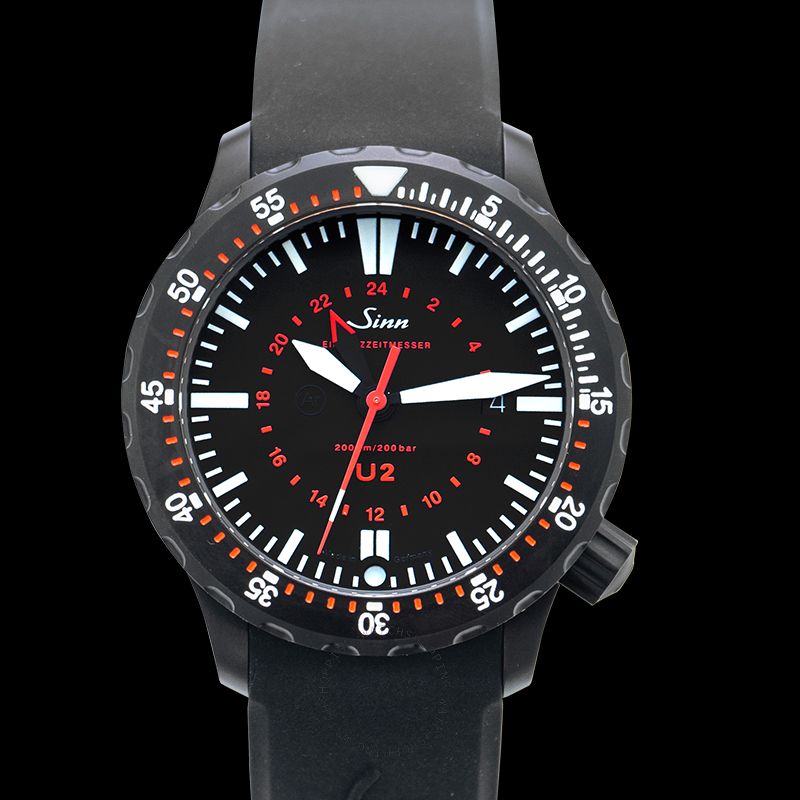 replica Sinn Diving Watches 1020.020-Silicone-BLK-LFC WATCHES 3 