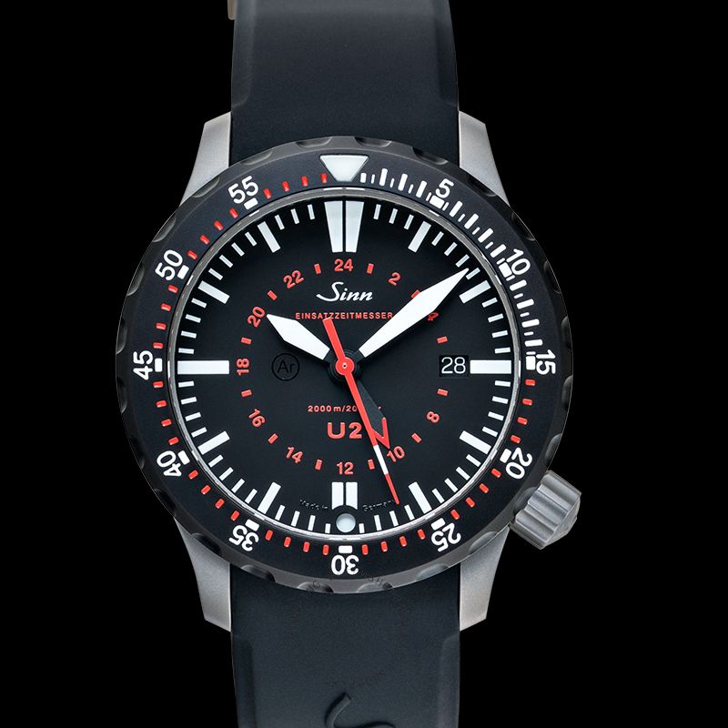 replica Sinn Diving Watches 1020.040-Silicone-LFC-Blk WATCHES 3 