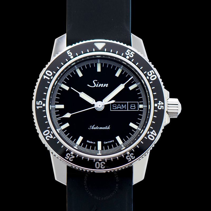 replica Sinn Instrument Watches 104.010-Silicone-Blk WATCHES 3 
