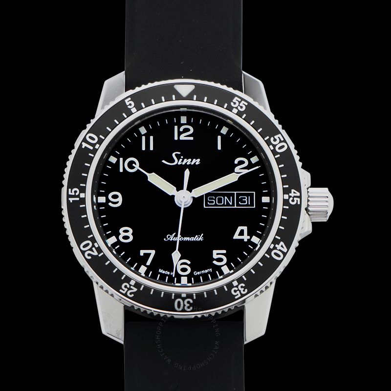 replica Sinn Instrument Watches 104.011-Silicone-Blk WATCHES 3 
