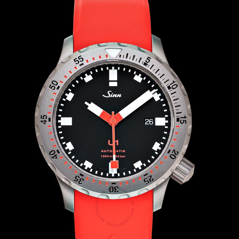 replica Sinn Diving Watches 1010.030-Silicone-LFC-Red WATCHES 3 