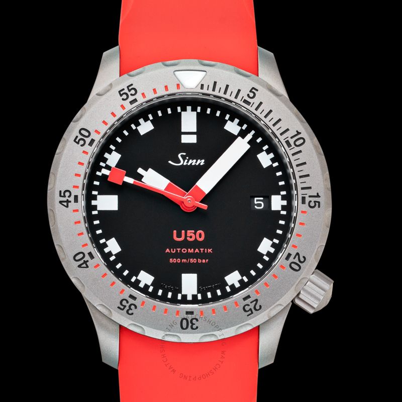 replica Sinn Diving Watches 1050.030-Silicone-LFC-Red WATCHES 3 