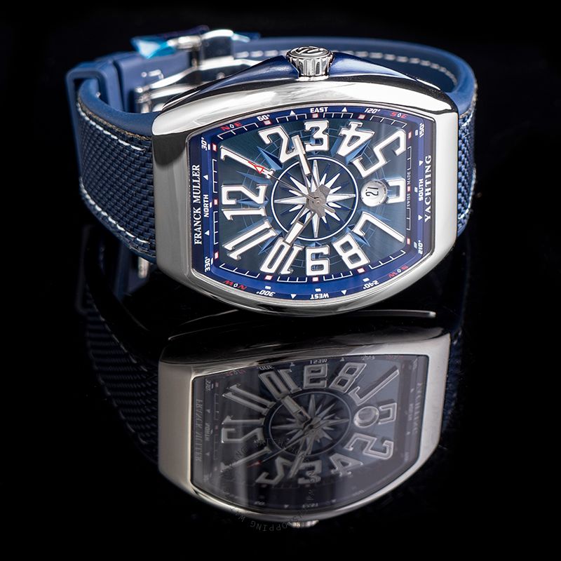 replica Franck Muller VANGUARD V45 SC DT AC BL WATCHES 3