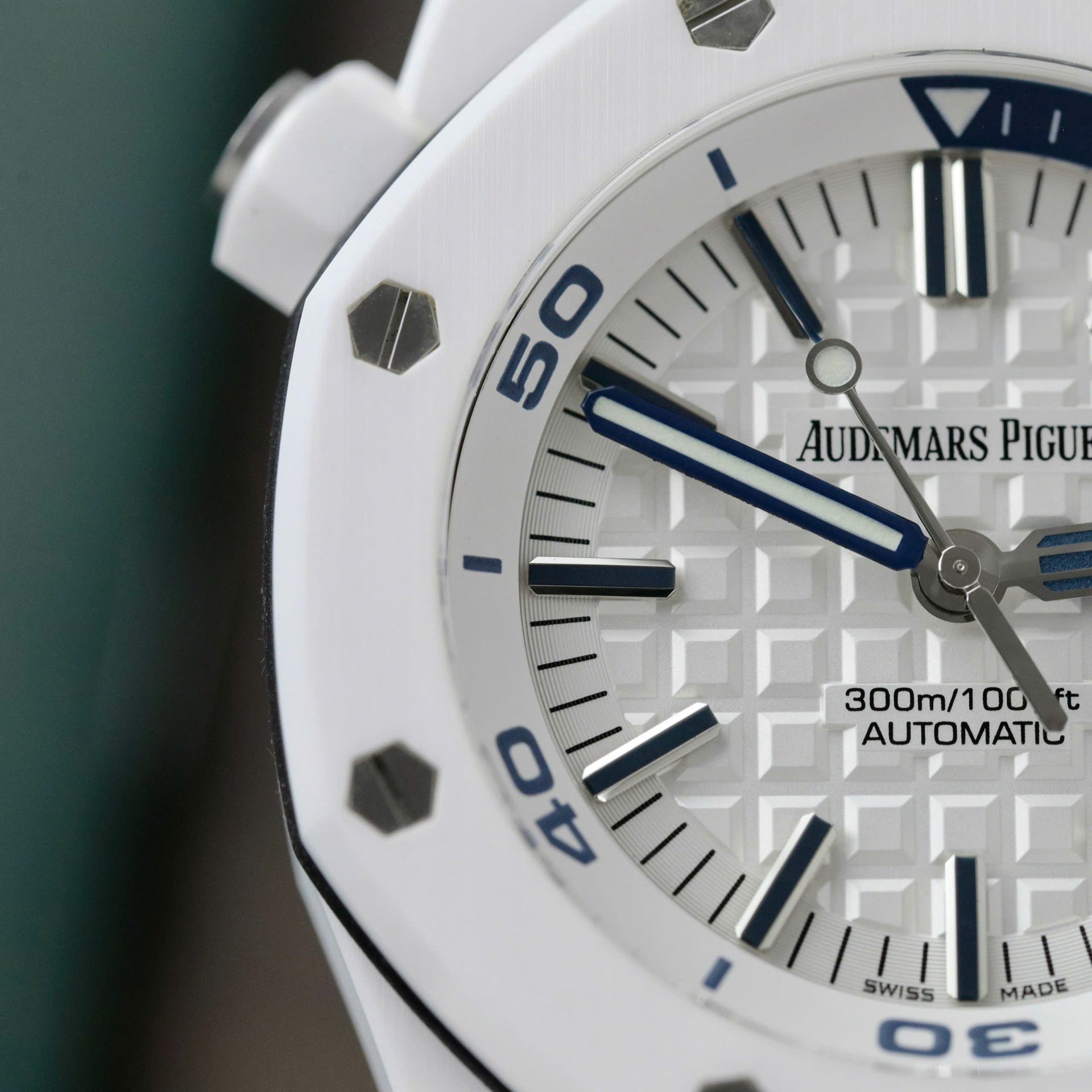 replica Audemars Piguet Best Replica Watch Royal Oak Custom Moissanite Diamonds 41mm WATCHES 4 