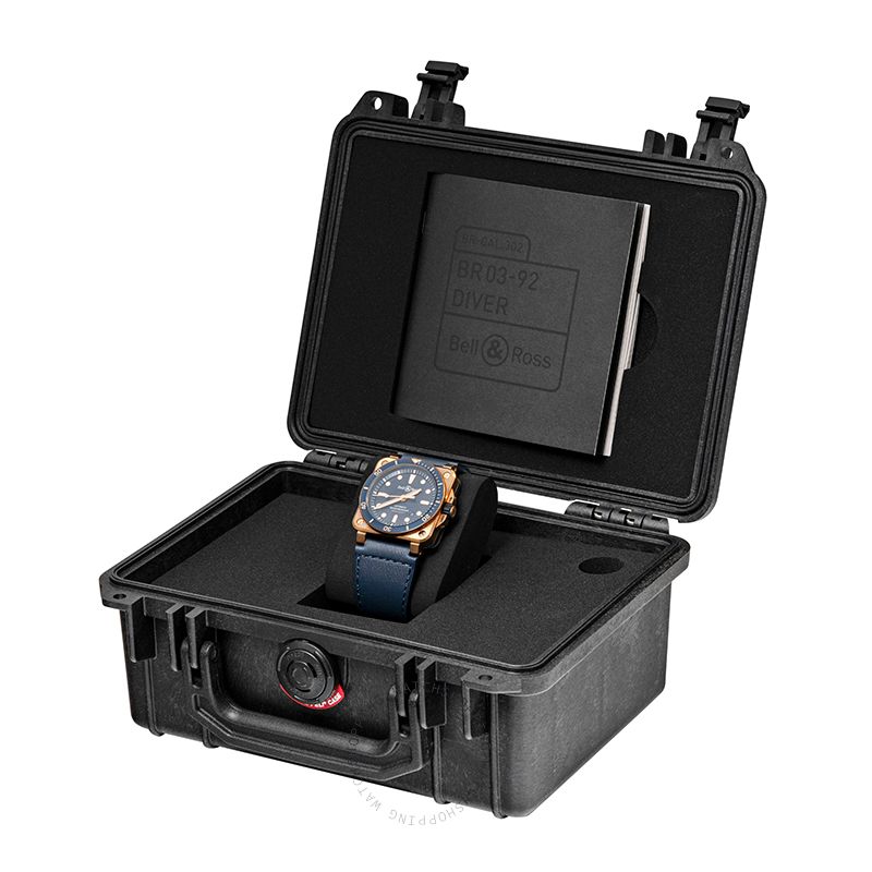 replica Bell & Ross Instruments BR0392-D-LU-BR/SCA WATCHES 4