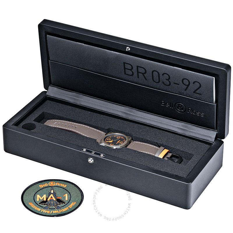 replica Bell & Ross Instruments BR0392-KAO-CE/SCA WATCHES 4