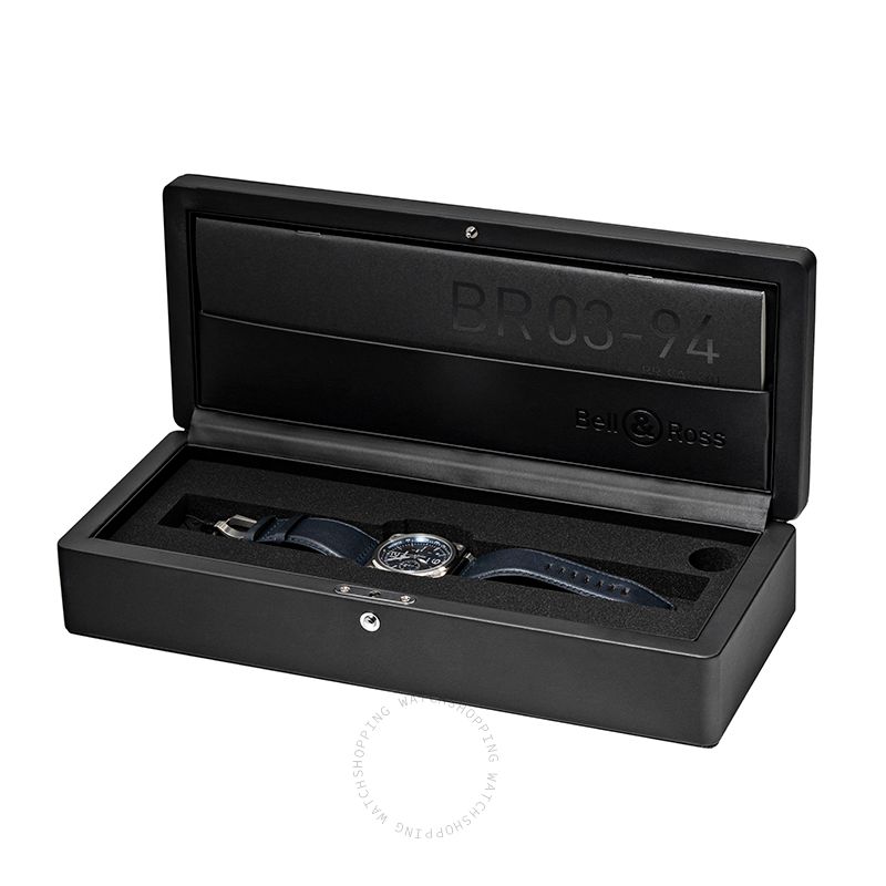 replica Bell & Ross Instruments BR0394-BLU-ST/SCA WATCHES 4