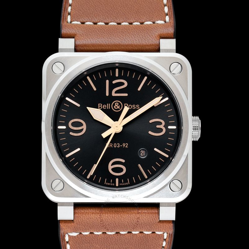 replica Bell & Ross Instruments BR0392-GH-ST/SCA WATCHES 4 