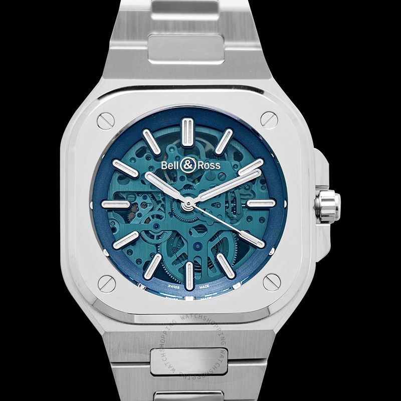 replica Bell & Ross Instruments BR05A-BLU-SKST/SST WATCHES 4 