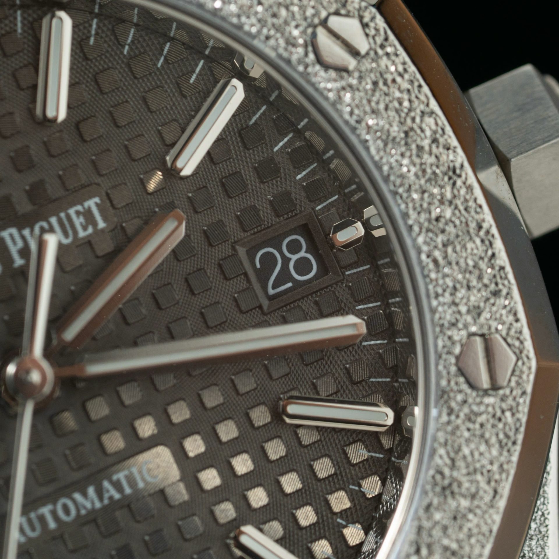 replica Audemars Piguet Replica Watch Royal Oak Blue Dial Metal Wire 34mm WATCHES 4 