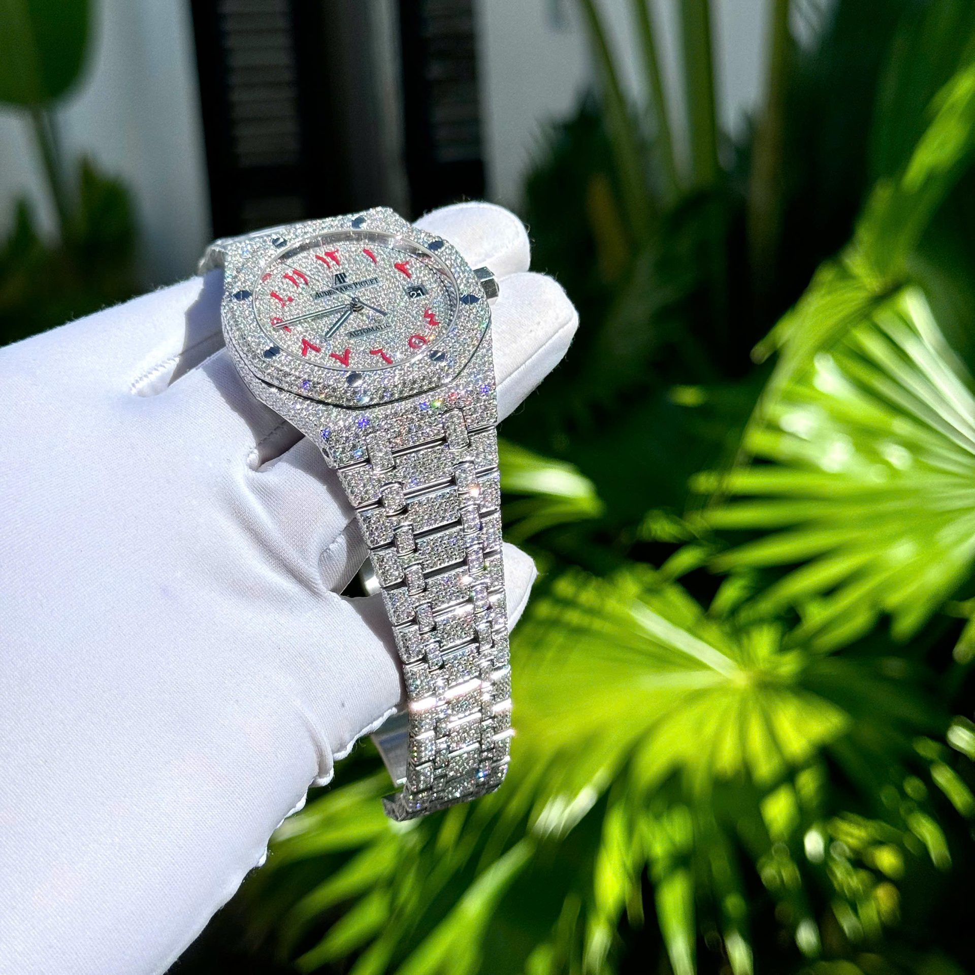 replica Audemars Piguet Clone Watch Royal Oak White Dial Metal Wire 34mm WATCHES 4 