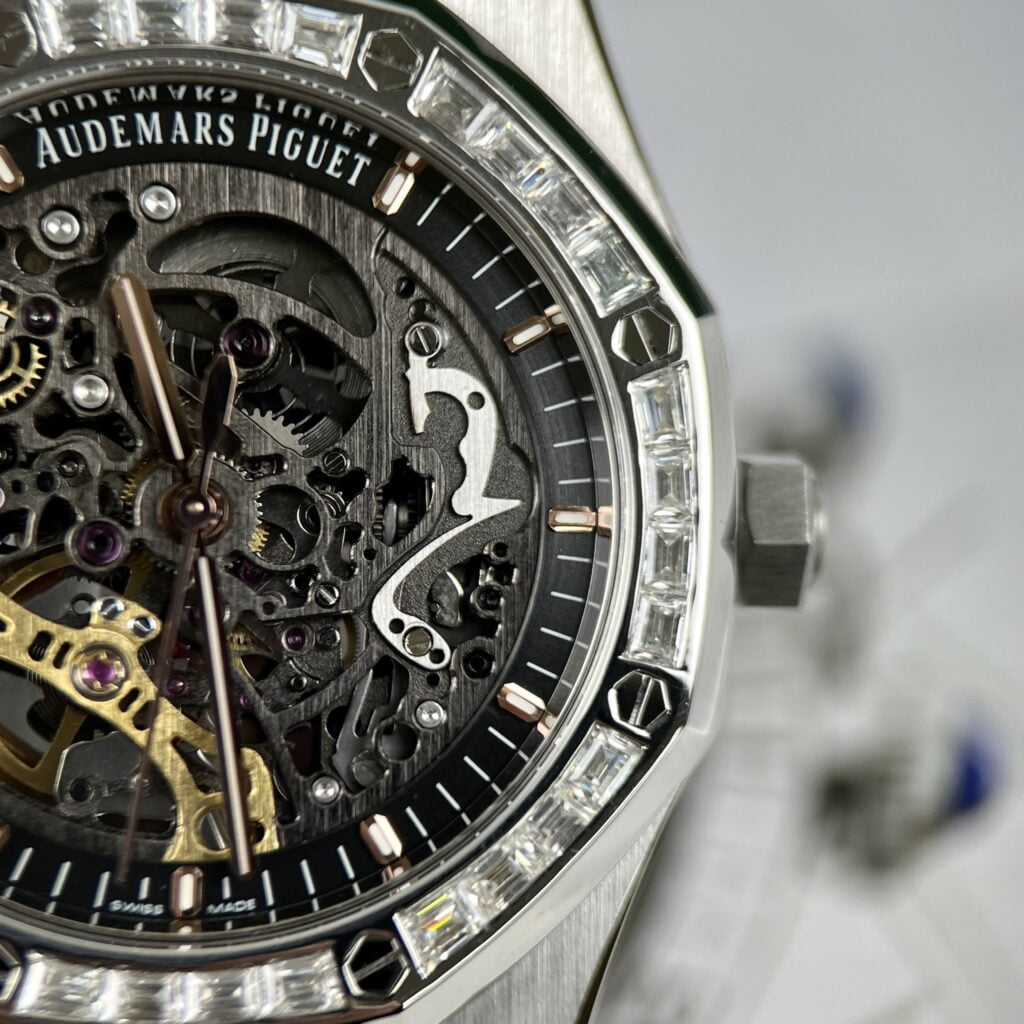 replica Audemars Piguet Replica Watches Royal Oak Jumbo Extra-Thin 15202ST Blue Dial 39mm WATCHES 4 