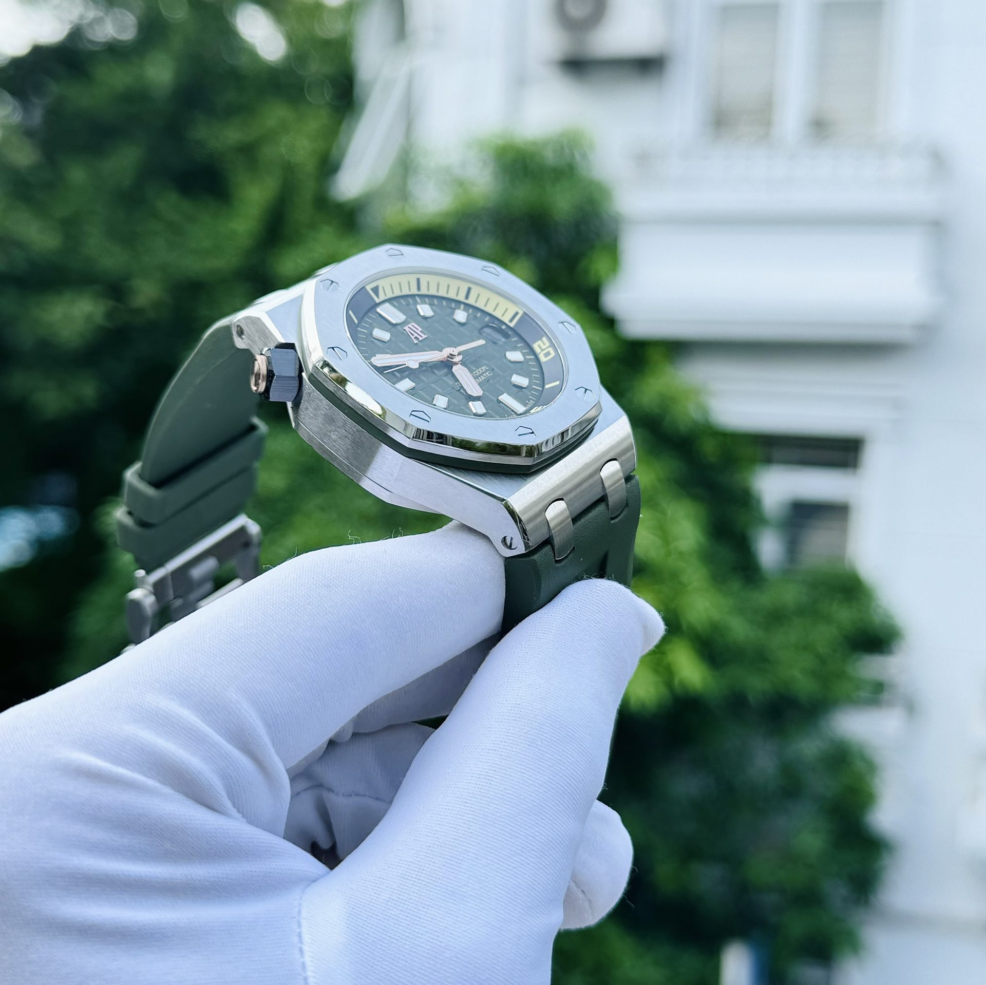 replica Audemars Piguet Replica Watch Royal Oak 26331OR Chocolate Dial IP Factory 41mm WATCHES 4 