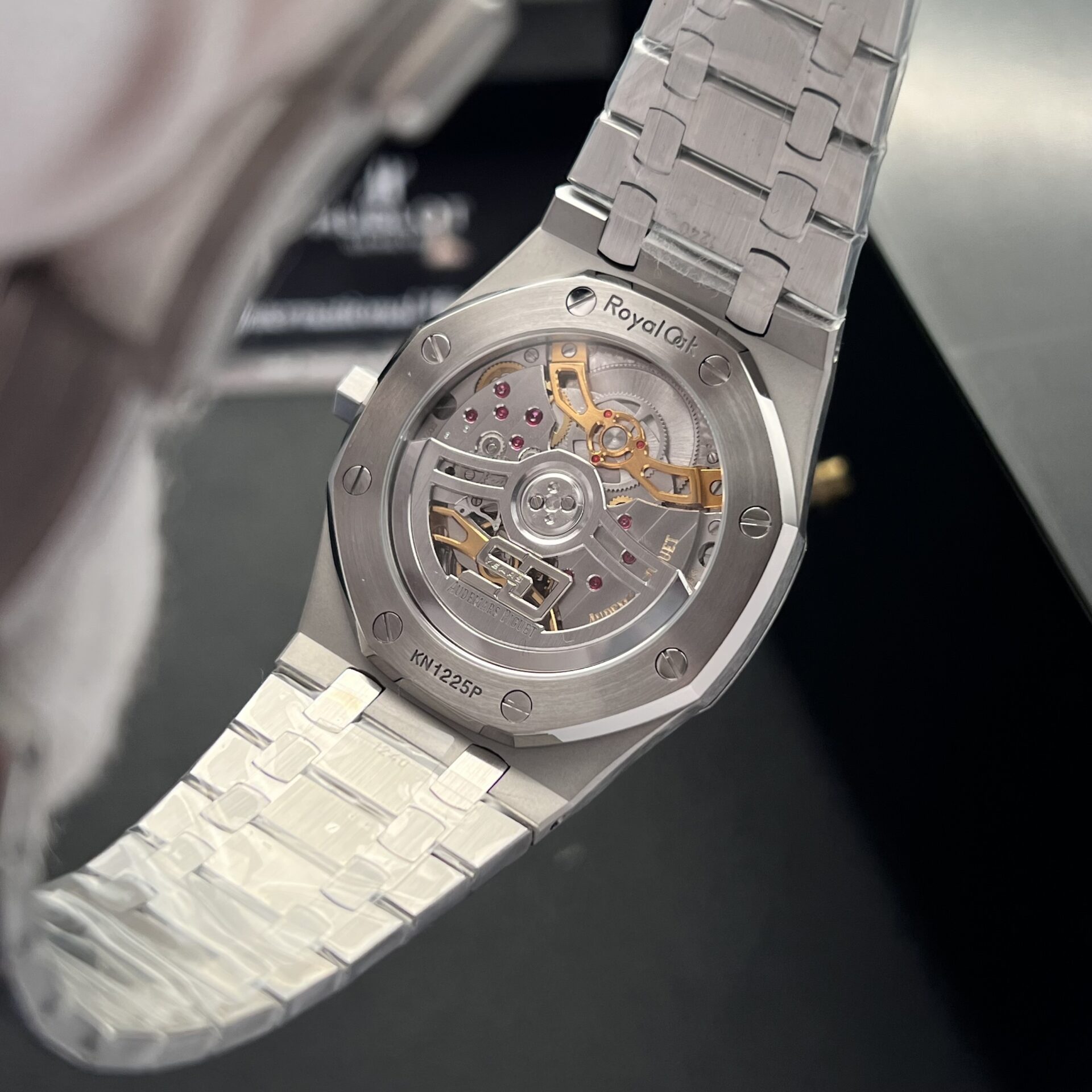 replica Audemars Piguet Replica Watches Royal Oak 15450ST Dial White APS Factory 37mm WATCHES 4 