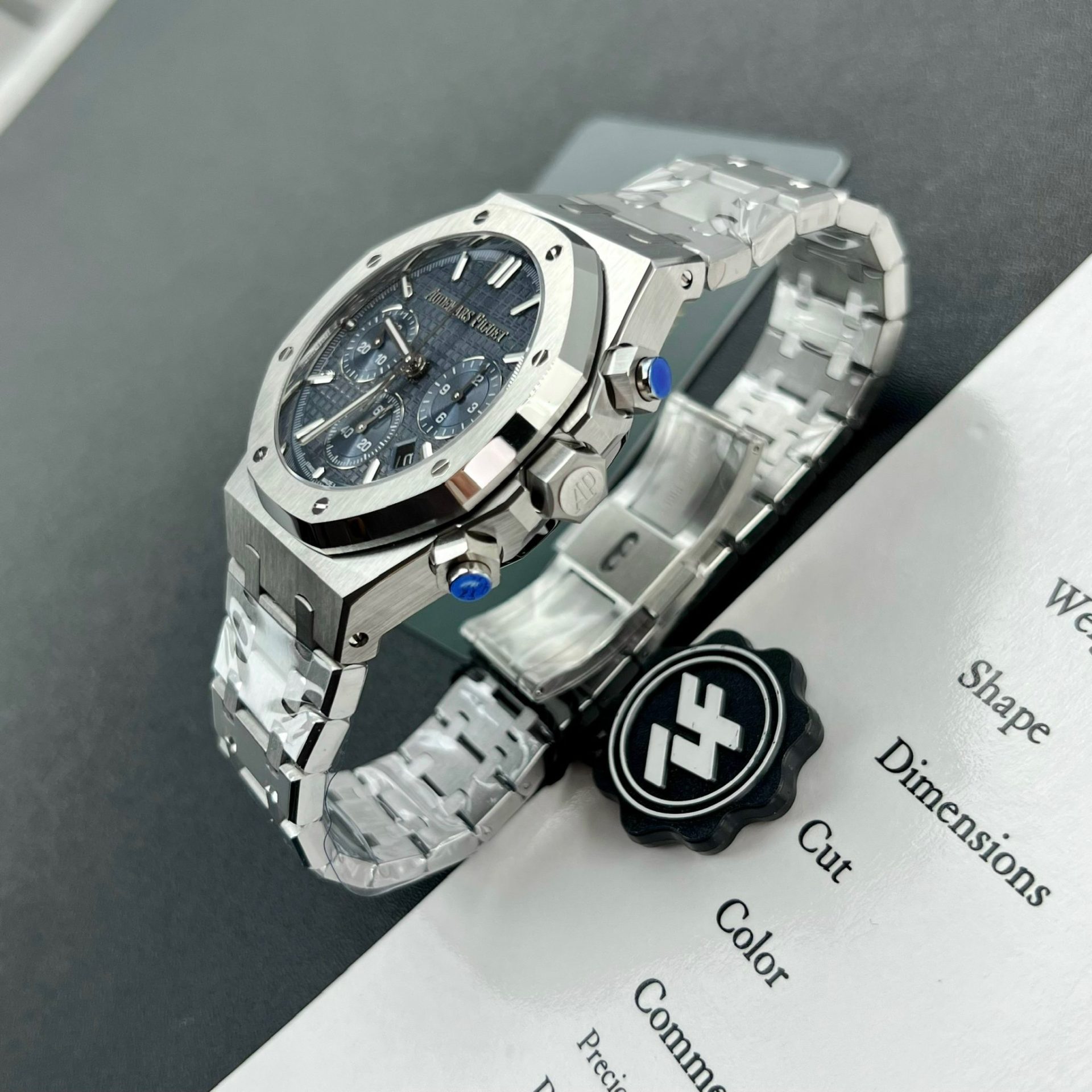replica Audemars Piguet Replica Watch Royal Oak 15202OR Jumbo Gray Dial 39mm WATCHES 4 