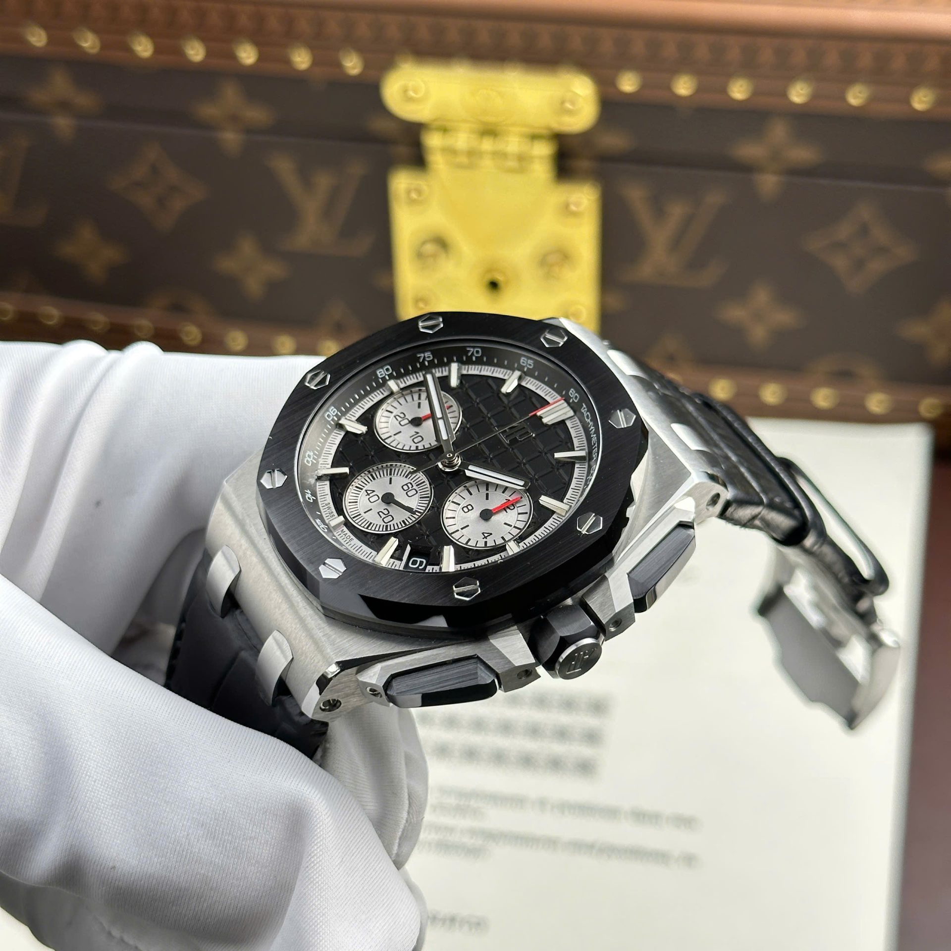 replica Audemars Piguet Replica Watches Royal Oak 15450ST Dial White APS Factory 37mm WATCHES 4 