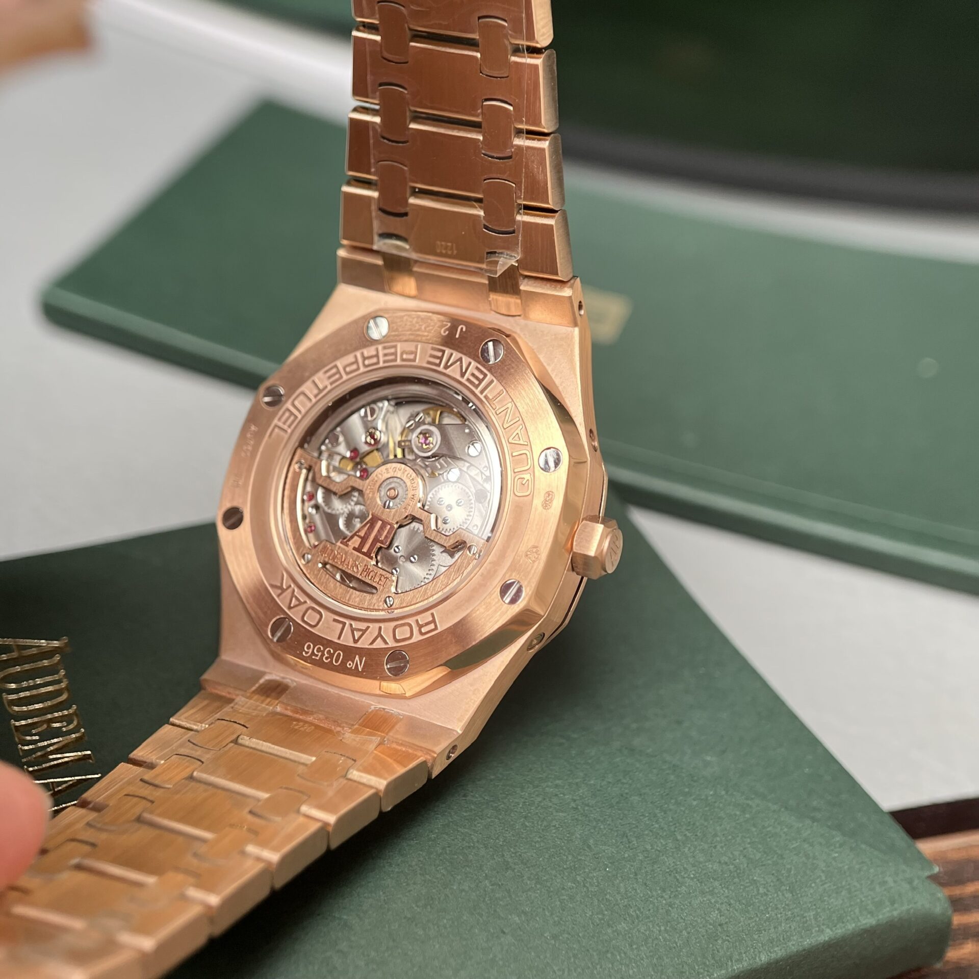 replica Audemars Piguet Replica Watches Royal Oak 26331OR White Dial ZF Factory 41mm WATCHES 4 