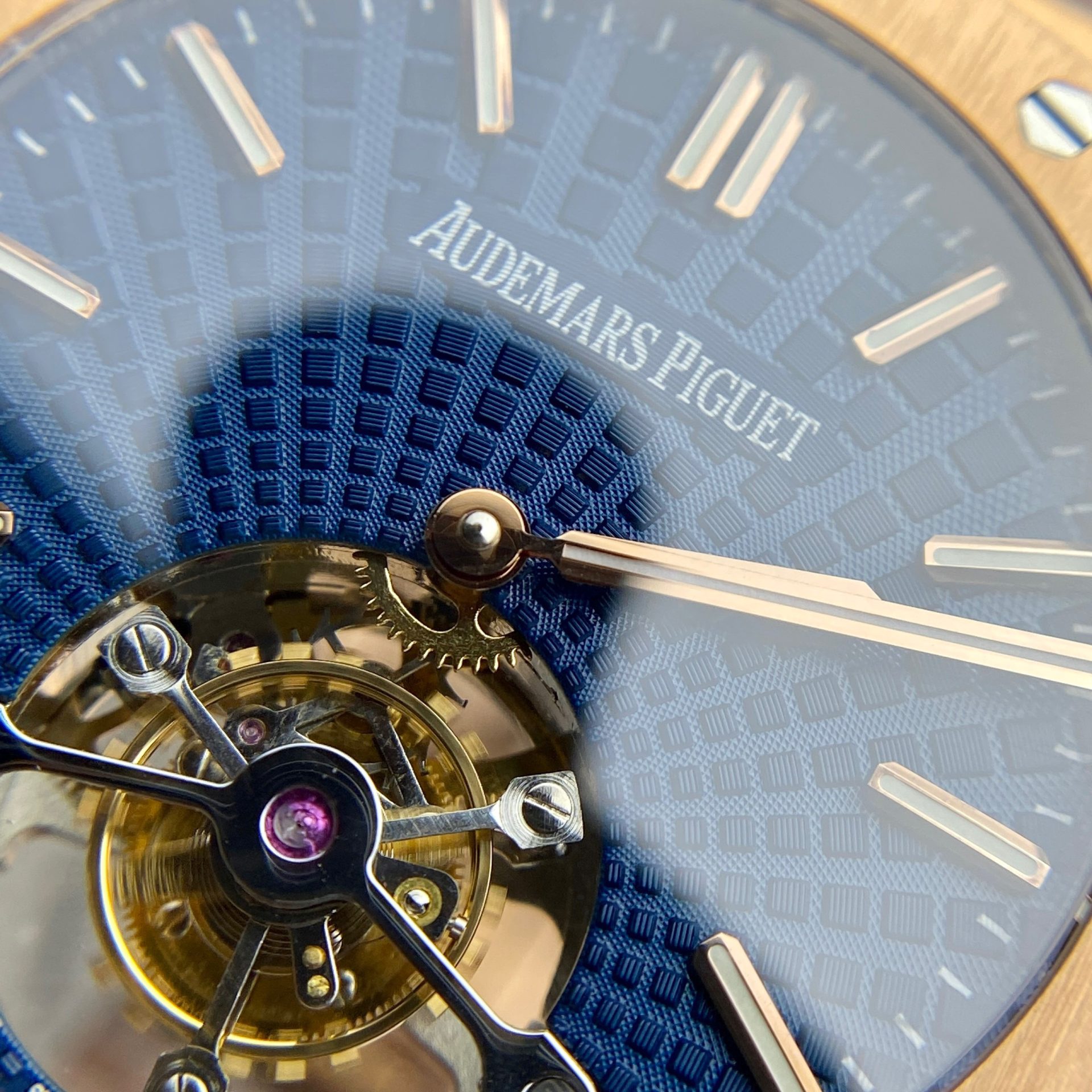 replica Audemars Piguet Replica Watch Royal Oak 15400 Carbon Dial Black 41mm WATCHES 4 