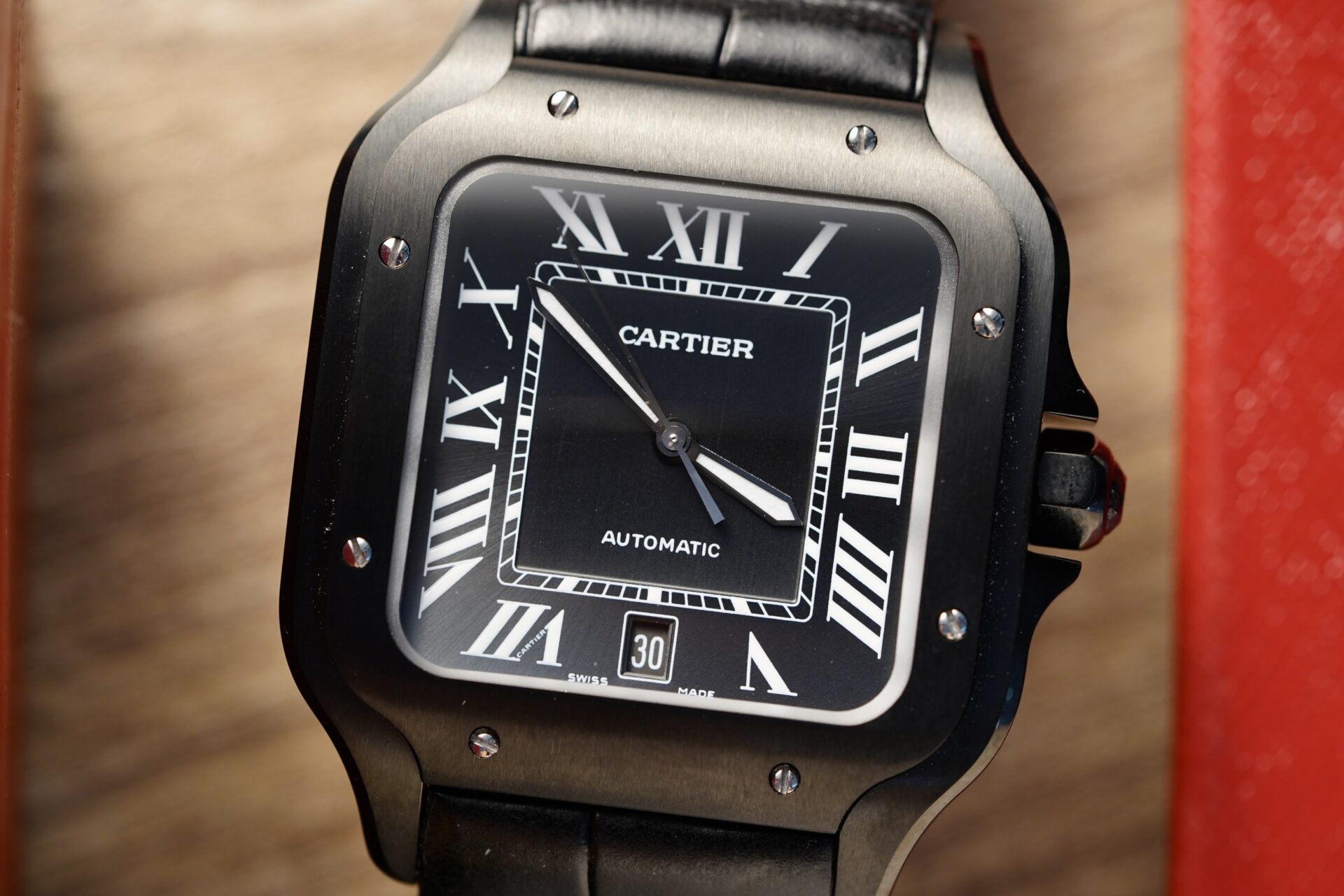 replica Cartier Replica Watch Ballon Bleu Leather Strap AF Factory 42mm WATCHES 4 