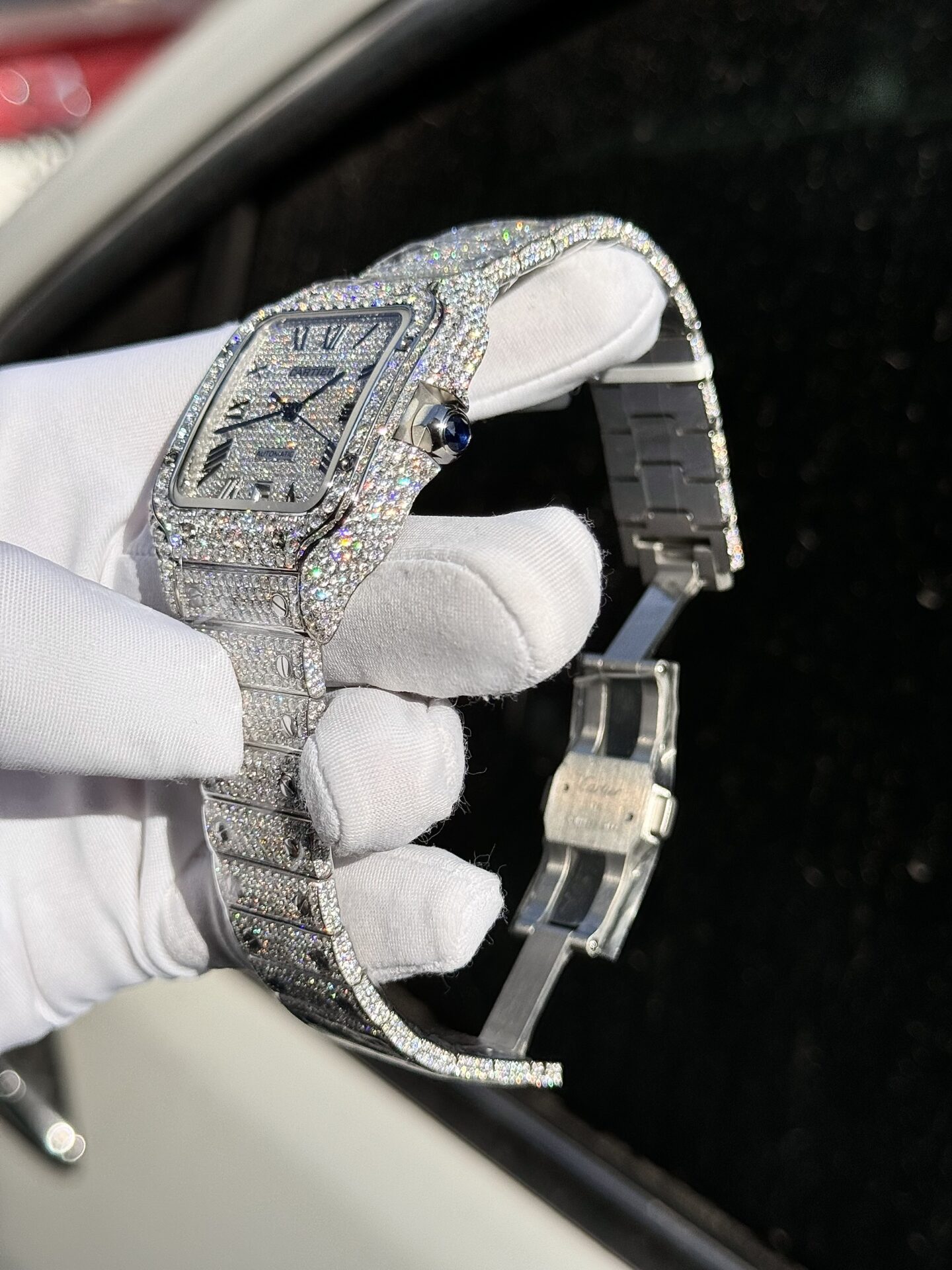replica Cartier Ronde Natural Diamond Replica 1:1 Watch For Women 36mm WATCHES 4 