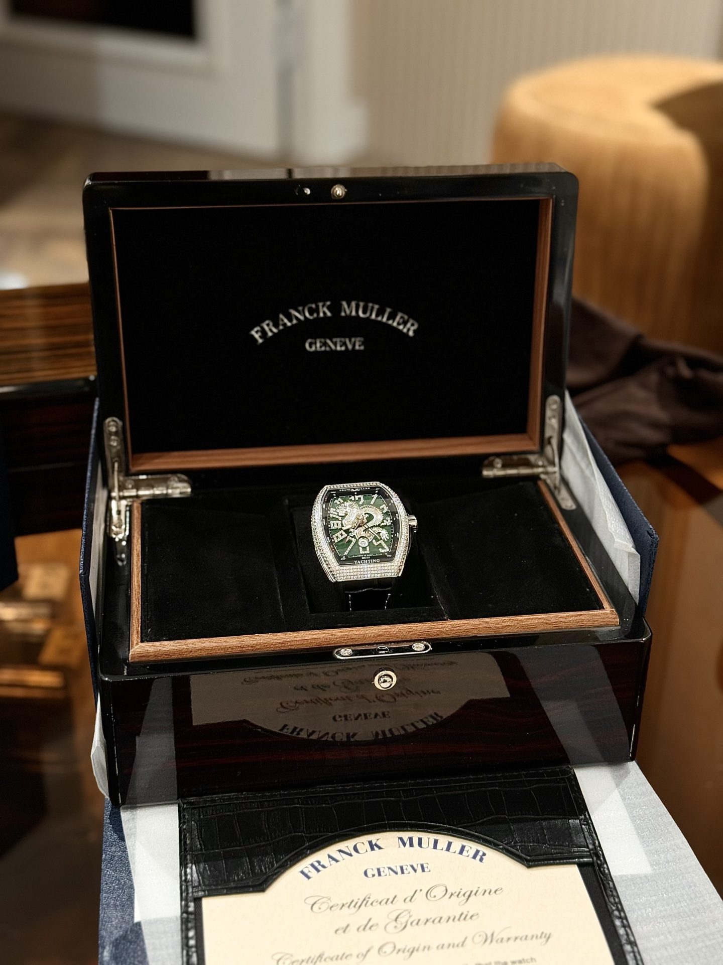 replica Franck Muller Replica Watch V45 Black Dial ABF Factory 45mm WATCHES 4 