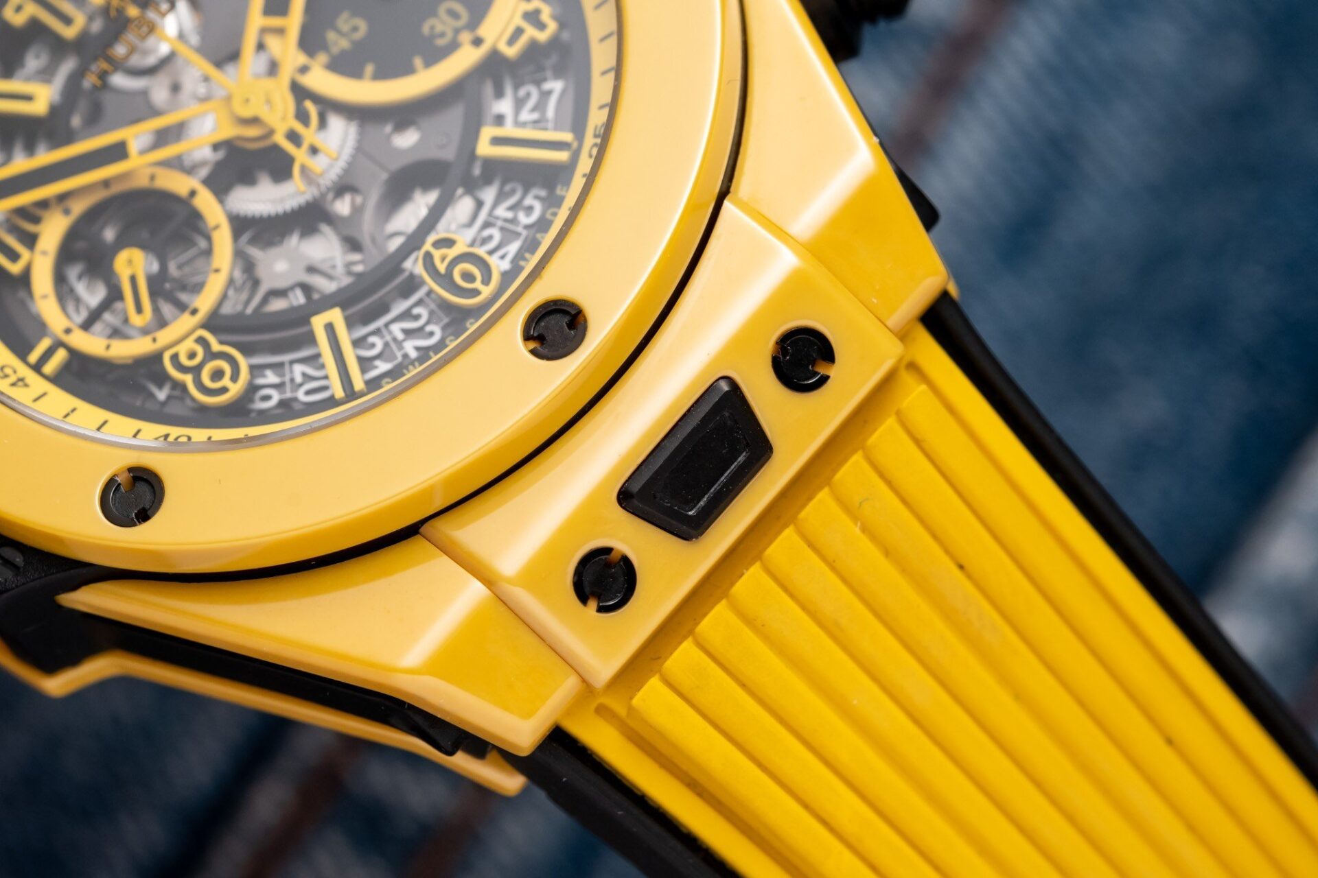 replica Hublot Best Replica Watch Big Bang Unico White Ceramic Rubber Strap BBF Factory 42mm WATCHES 4 