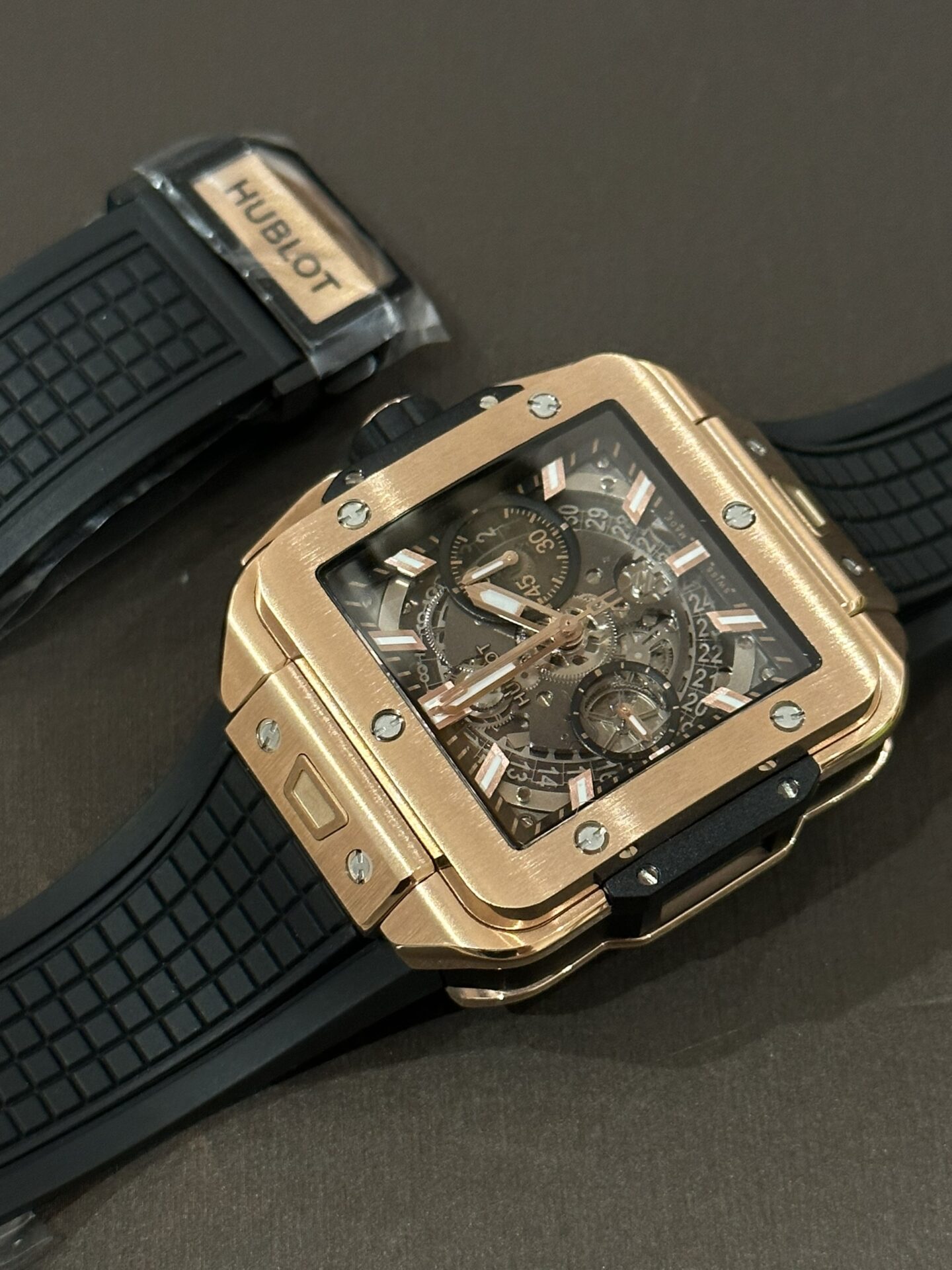 replica Hublot Replica Watch Big Bang One Click Custom Full Moissanite Diamonds 39mm WATCHES 4 