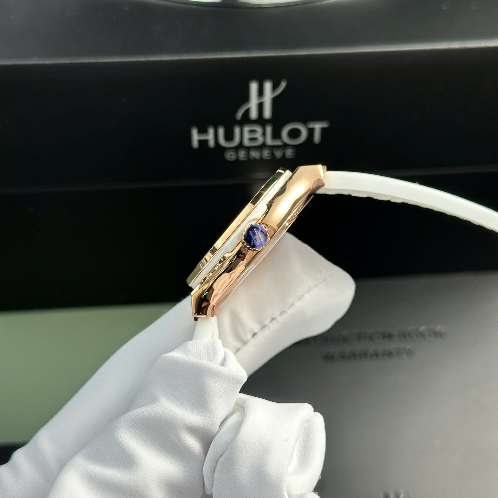 replica Hublot Best Replica Watch Big Bang Unico White Ceramic Rubber Strap BBF Factory 42mm WATCHES 4 