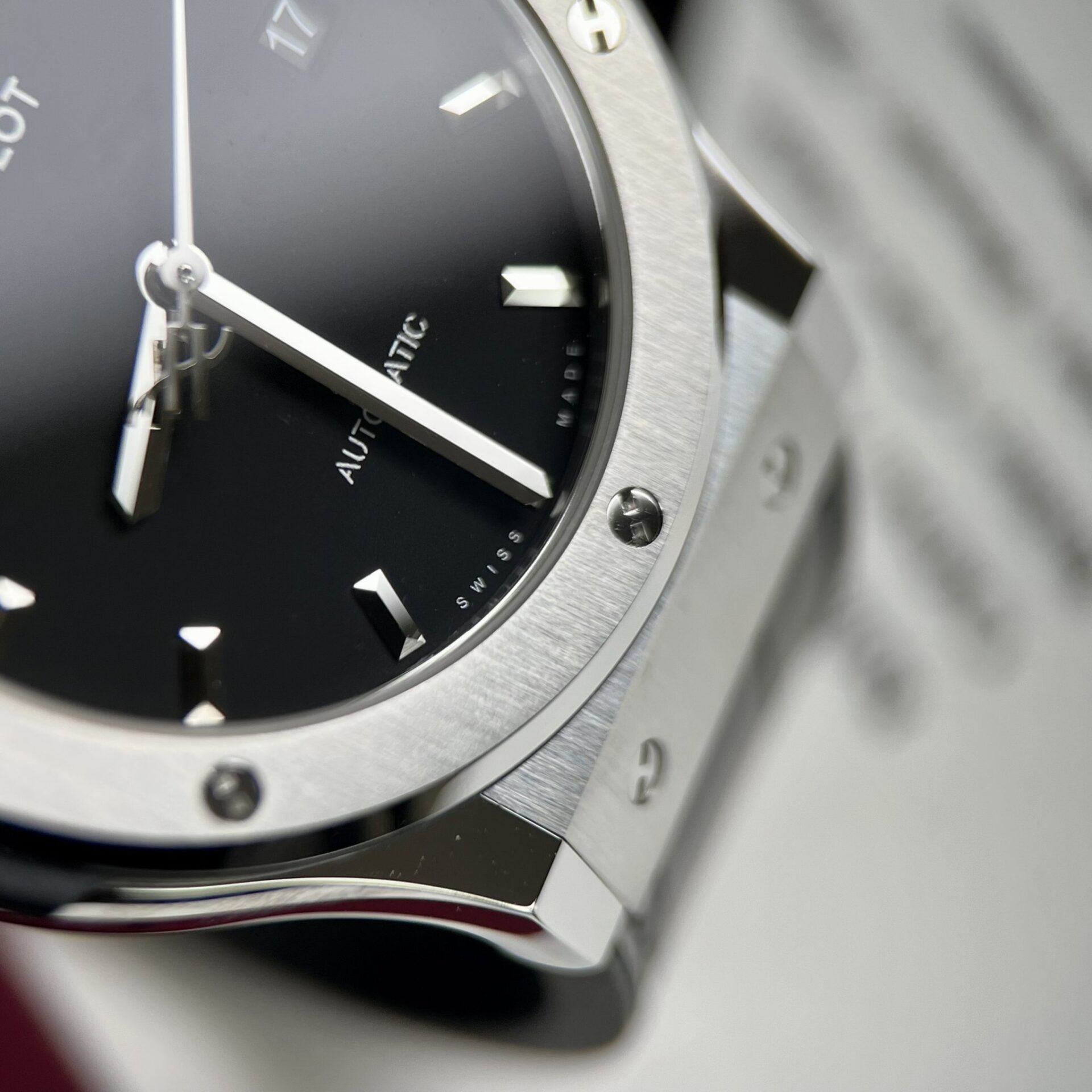 replica Hublot Best Replica Watch Big Bang Sang Bleu II Gray Ceramic BBF 45mm WATCHES 4 