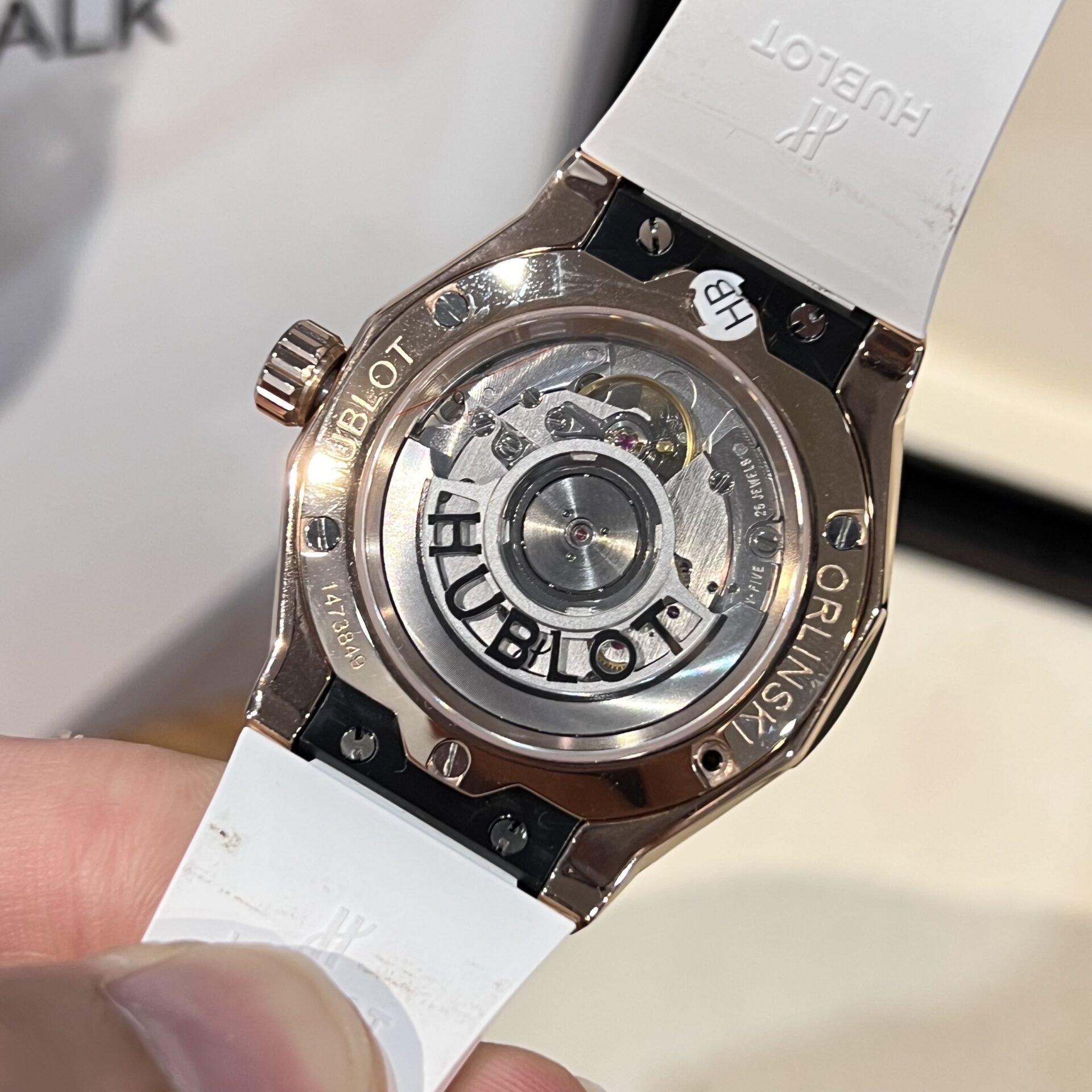 replica Hublot Fake Watch Big Bang Sang Bleu II King Gold HB Factory 44mm WATCHES 4 