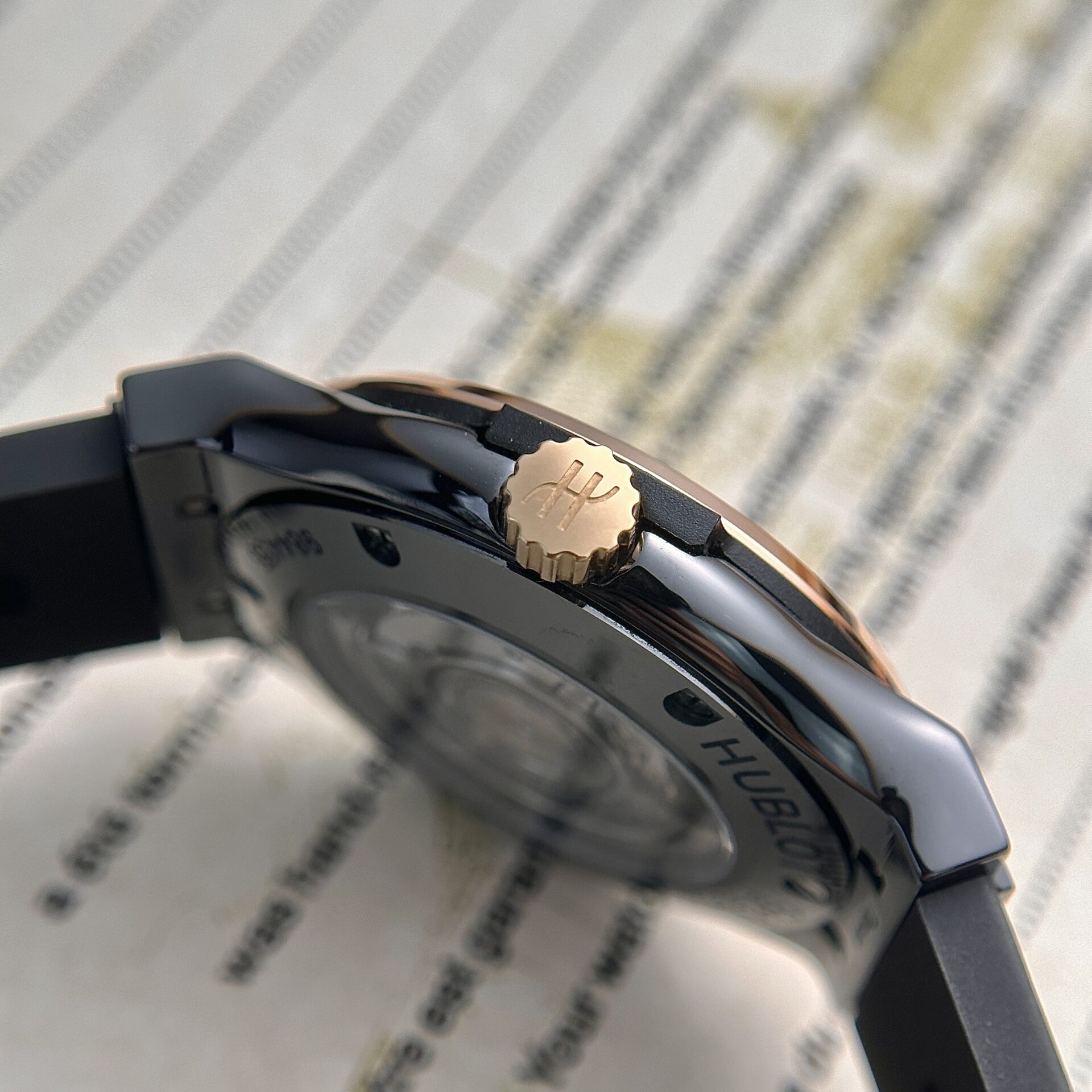 replica Hublot Replica Watch Big Bang One Click Custom Full Moissanite Diamonds 39mm WATCHES 4 