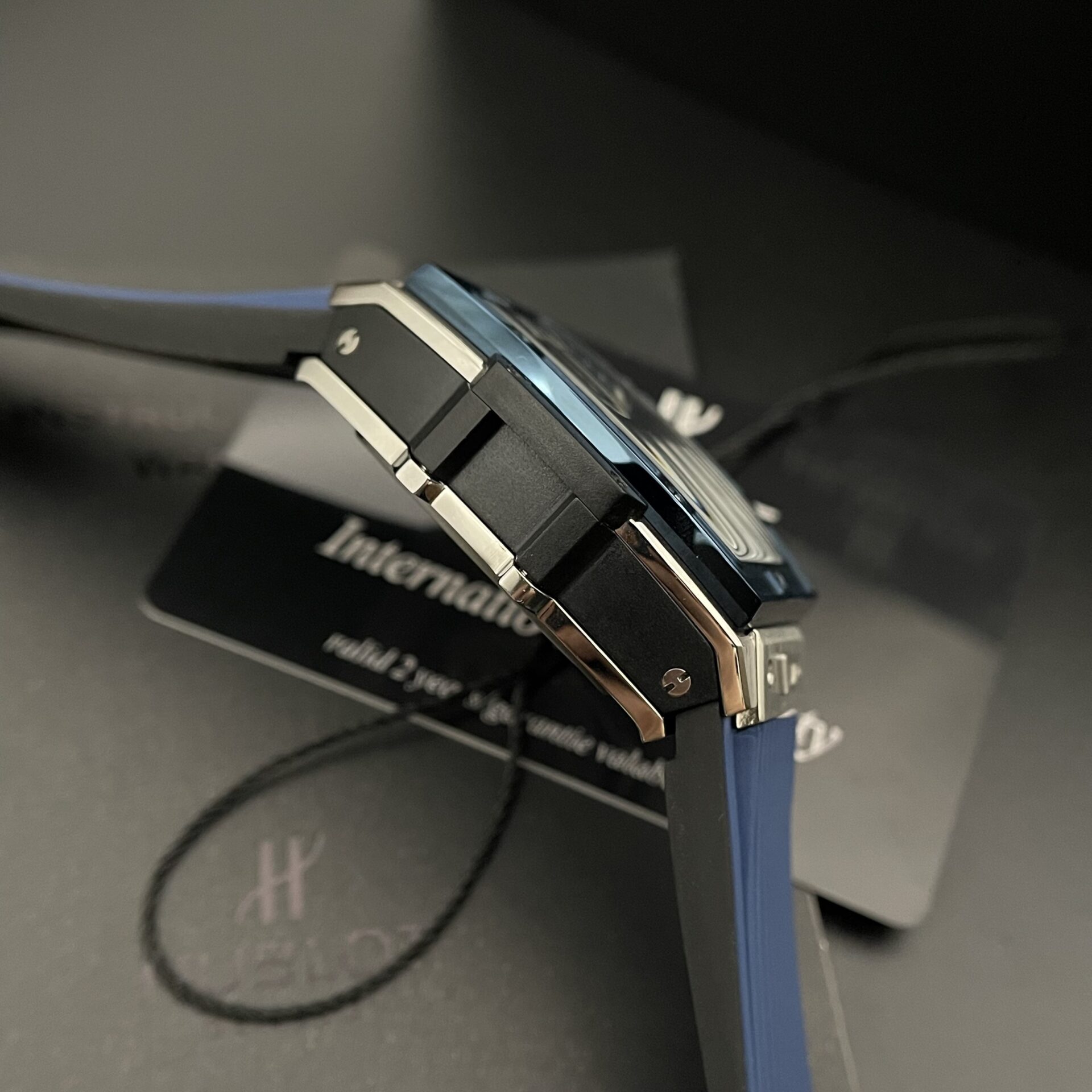 replica Hublot Replica Watches Square Bang Unico Ceramic White BBF Factory 42mm WATCHES 4 